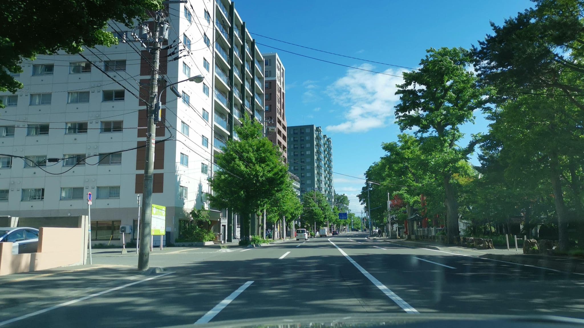 Street view near 札幌北ホテル (KITA HOTEL), Sapporo — © watalucky (CC BY-SA · Mapillary)