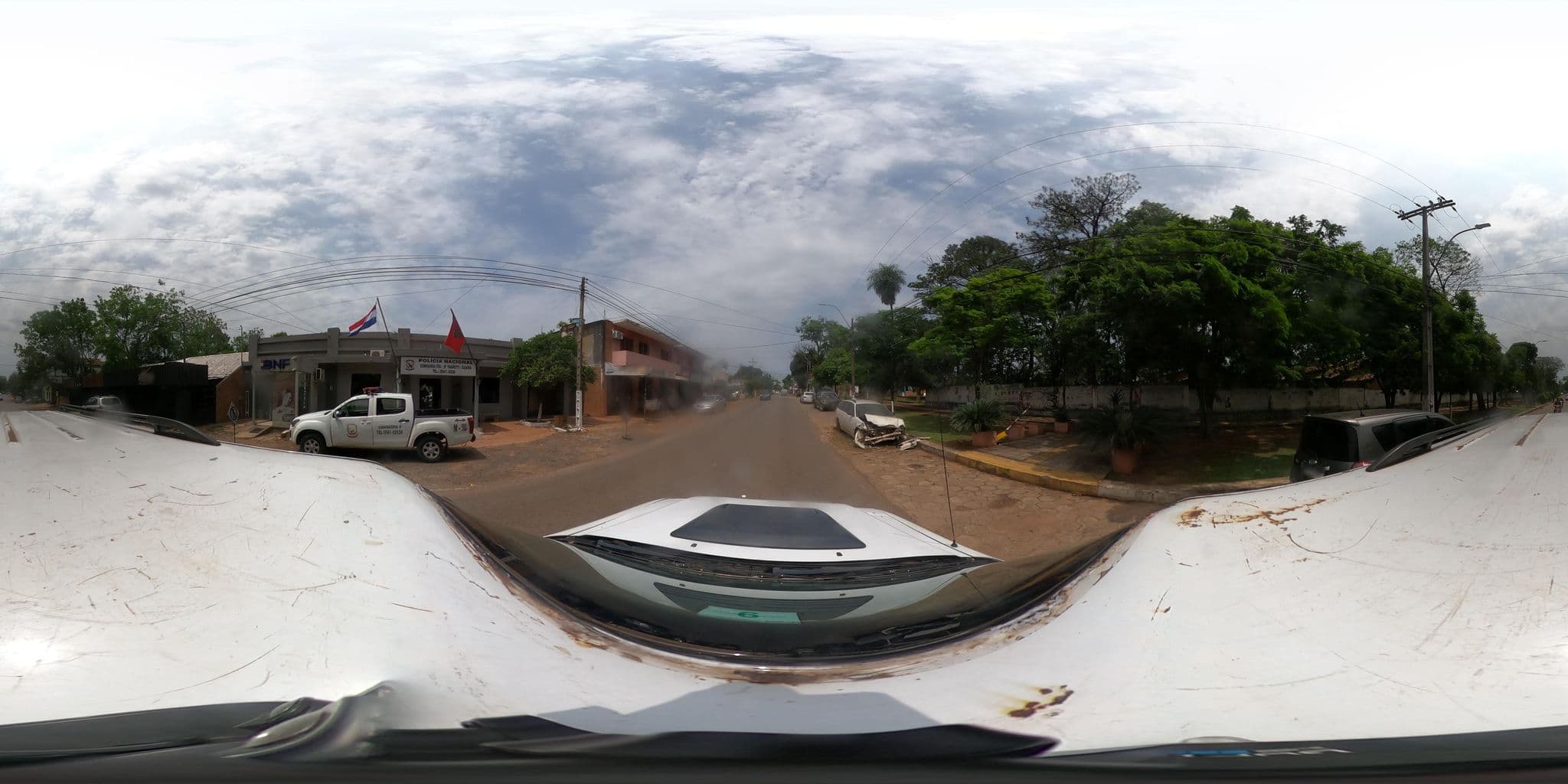 Street view near Hotel Rowil. 'Colonia Independencia', Villarrica — © ArtzaiPY (CC BY-SA · Mapillary)
