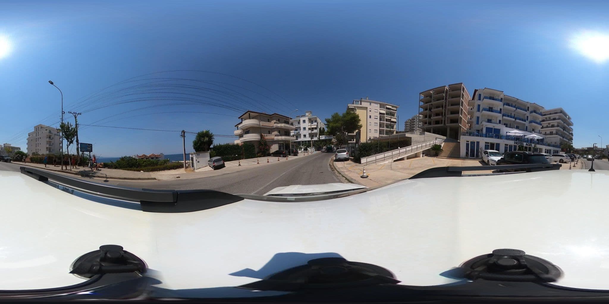 Street view near Aler Holiday Inn, Sarandë — © tumblecow (CC BY-SA · Mapillary)