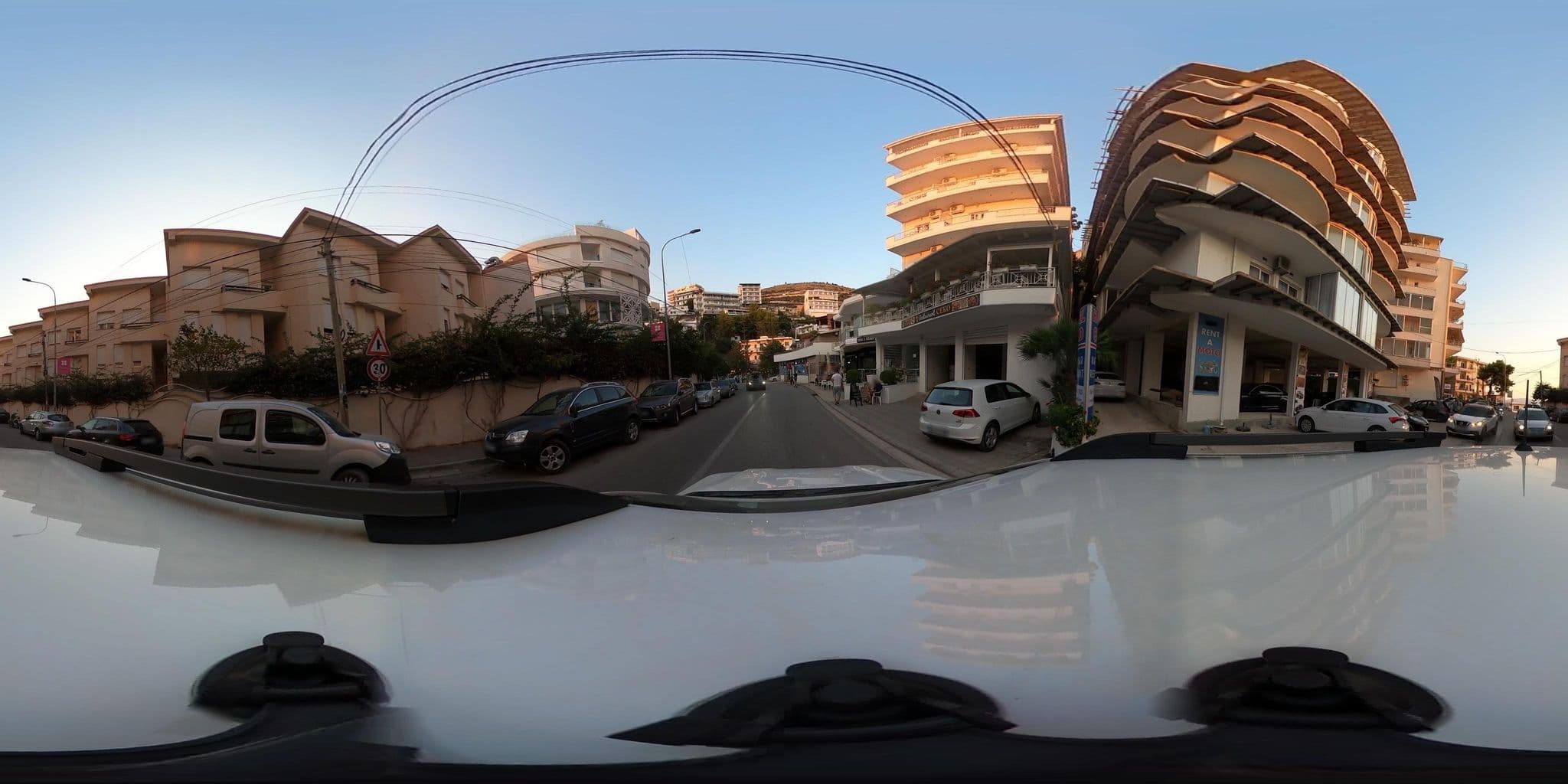 Street view near Hotel Ceko, Sarandë — © tumblecow (CC BY-SA · Mapillary)
