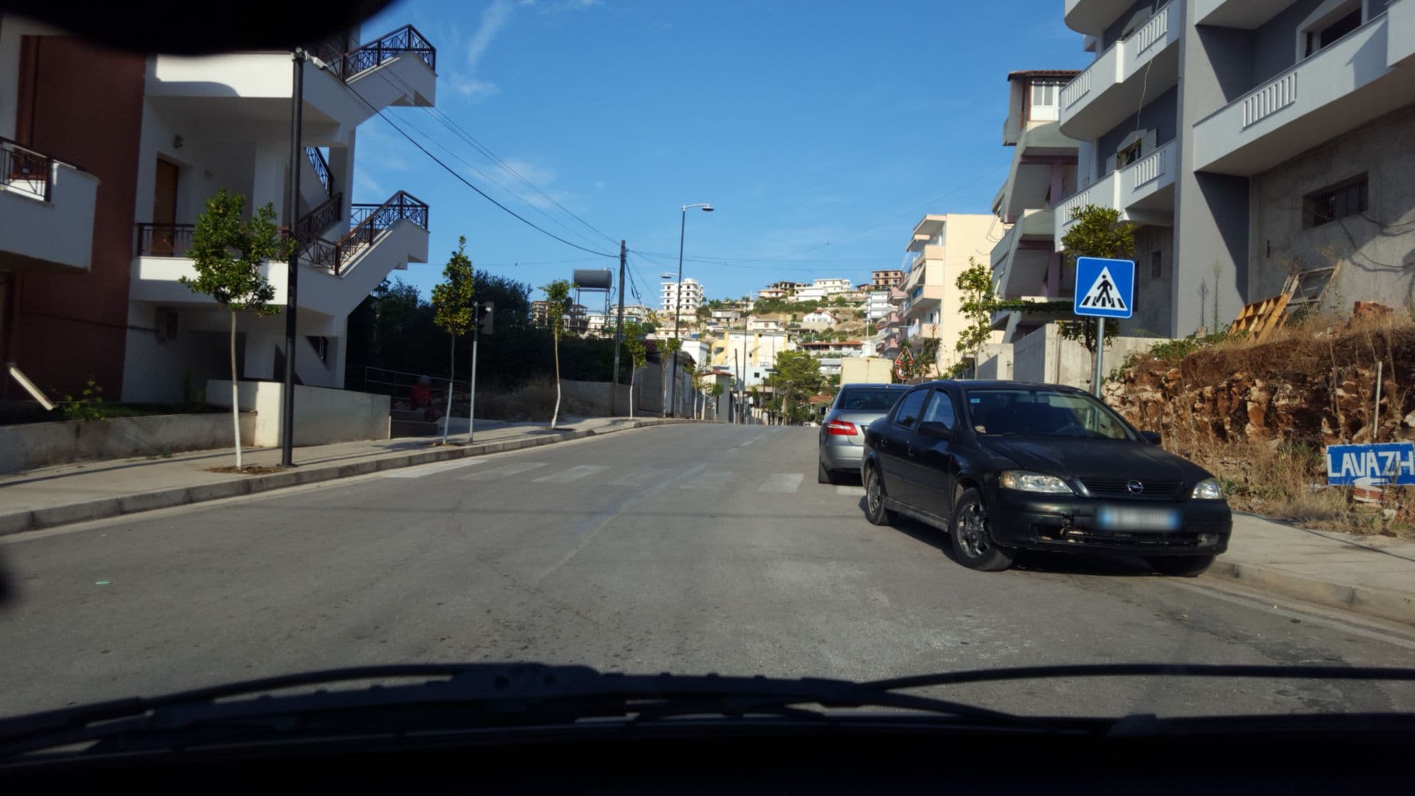 Street view near Eden Hotel, Sarandë — © denisju_osm (CC BY-SA · Mapillary)