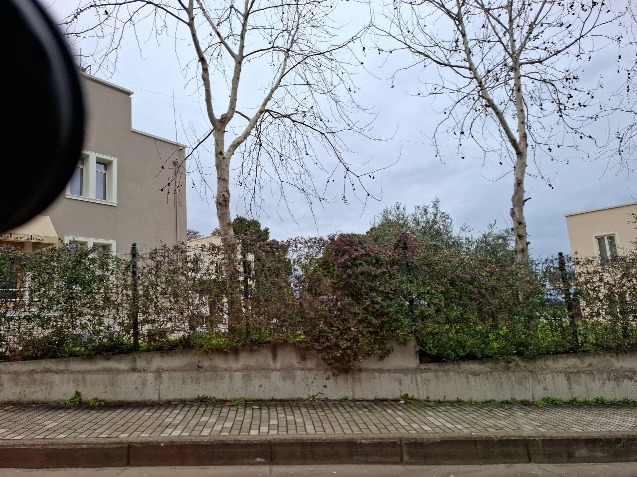 Street view near Hotel Le Palazzine, Vlorë — © denisju_osm (CC BY-SA · Mapillary)