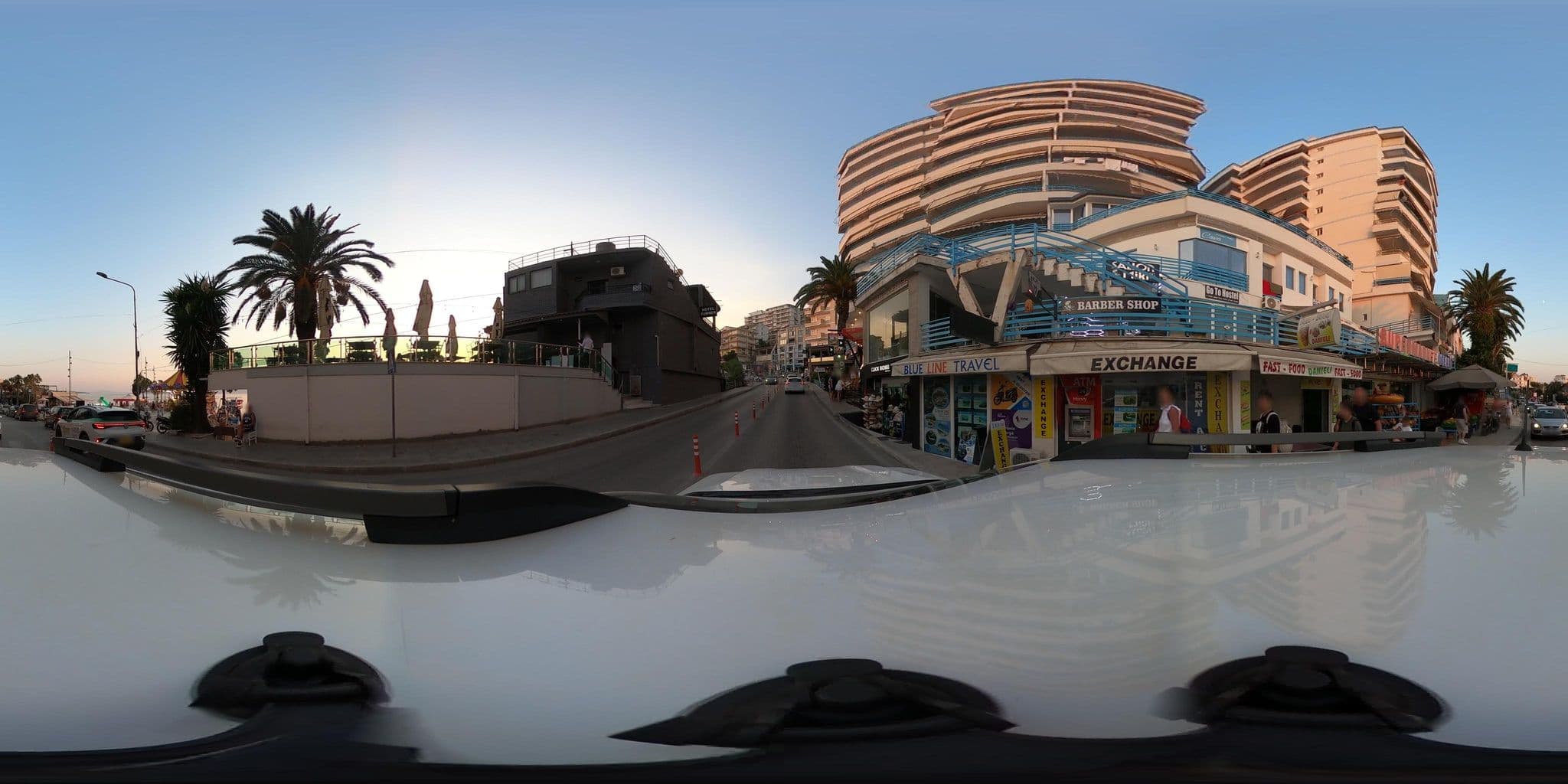 Street view near Cava Boutique Hotel, Sarandë — © tumblecow (CC BY-SA · Mapillary)