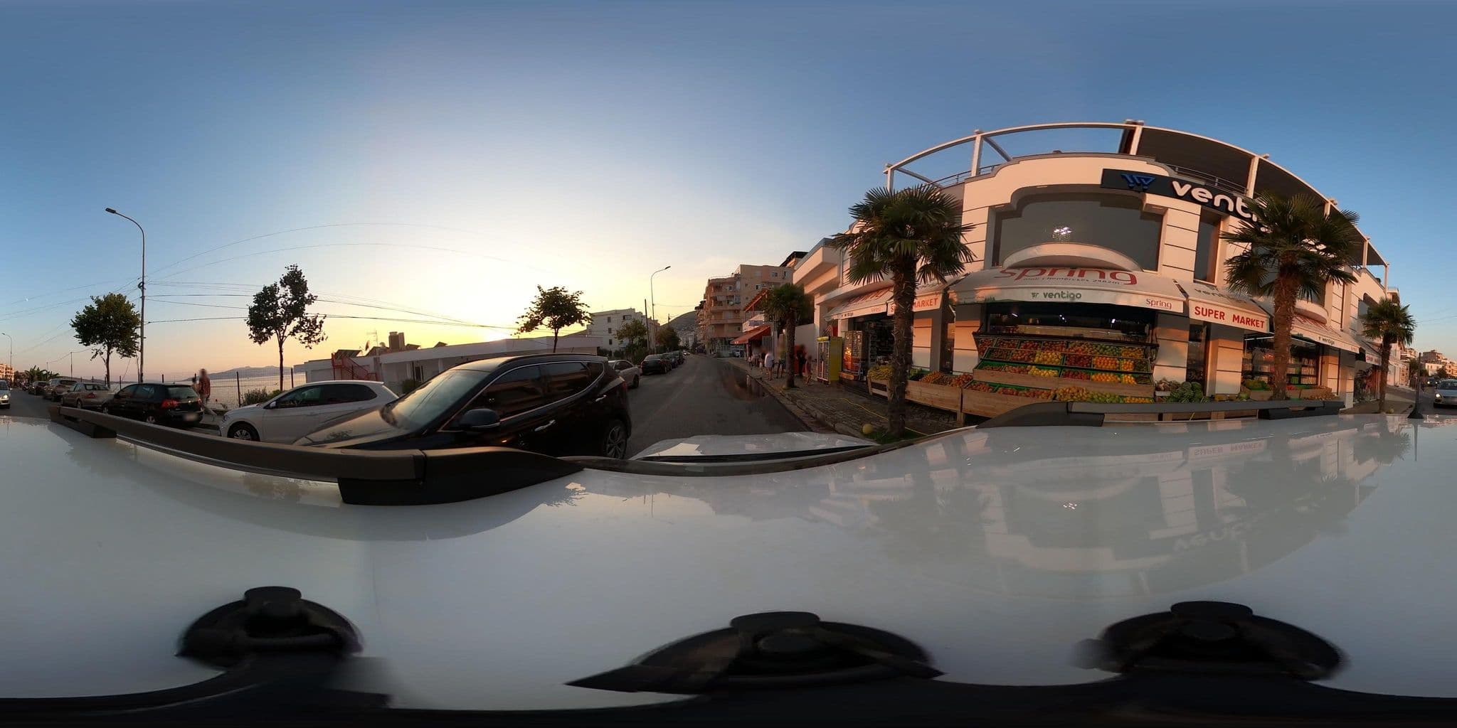 Street view near Hotel Delfini, Sarandë — © tumblecow (CC BY-SA · Mapillary)