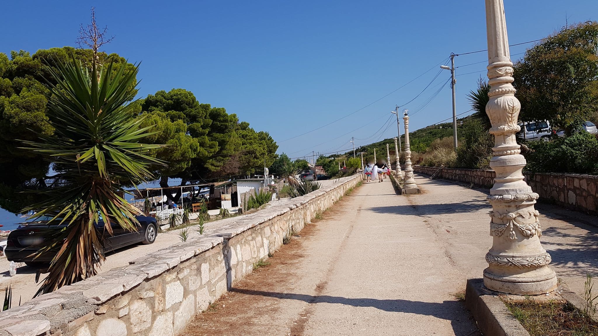 Street view near Hotel Ardiani, Ksamil — © ale_zena_it (CC BY-SA · Mapillary)