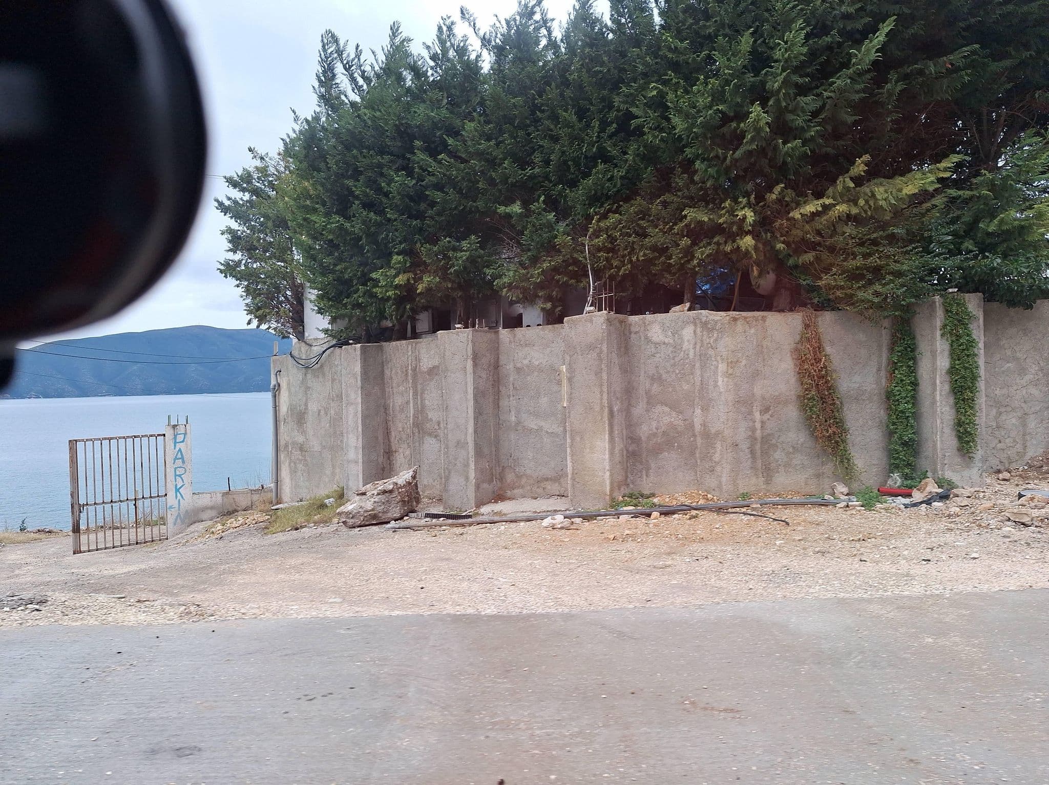 Street view near Blue Bay, Vlorë — © denisju_osm (CC BY-SA · Mapillary)