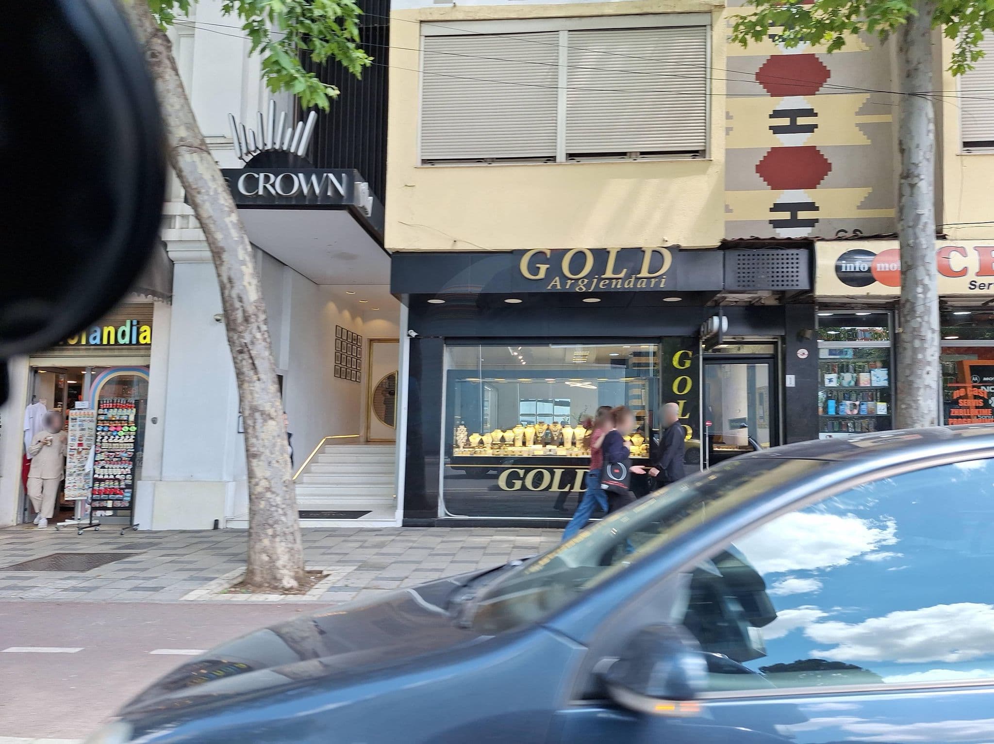 Street view near Living Hotel, Tirana — © denisju_osm (CC BY-SA · Mapillary)