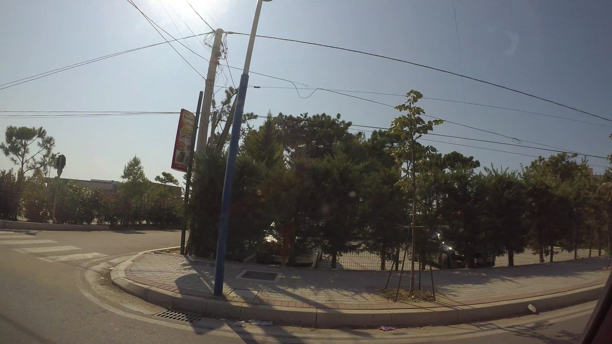 Street view near Hotel Restaurant Kosmira, Kavajë — © kaart_3 (CC BY-SA · Mapillary)