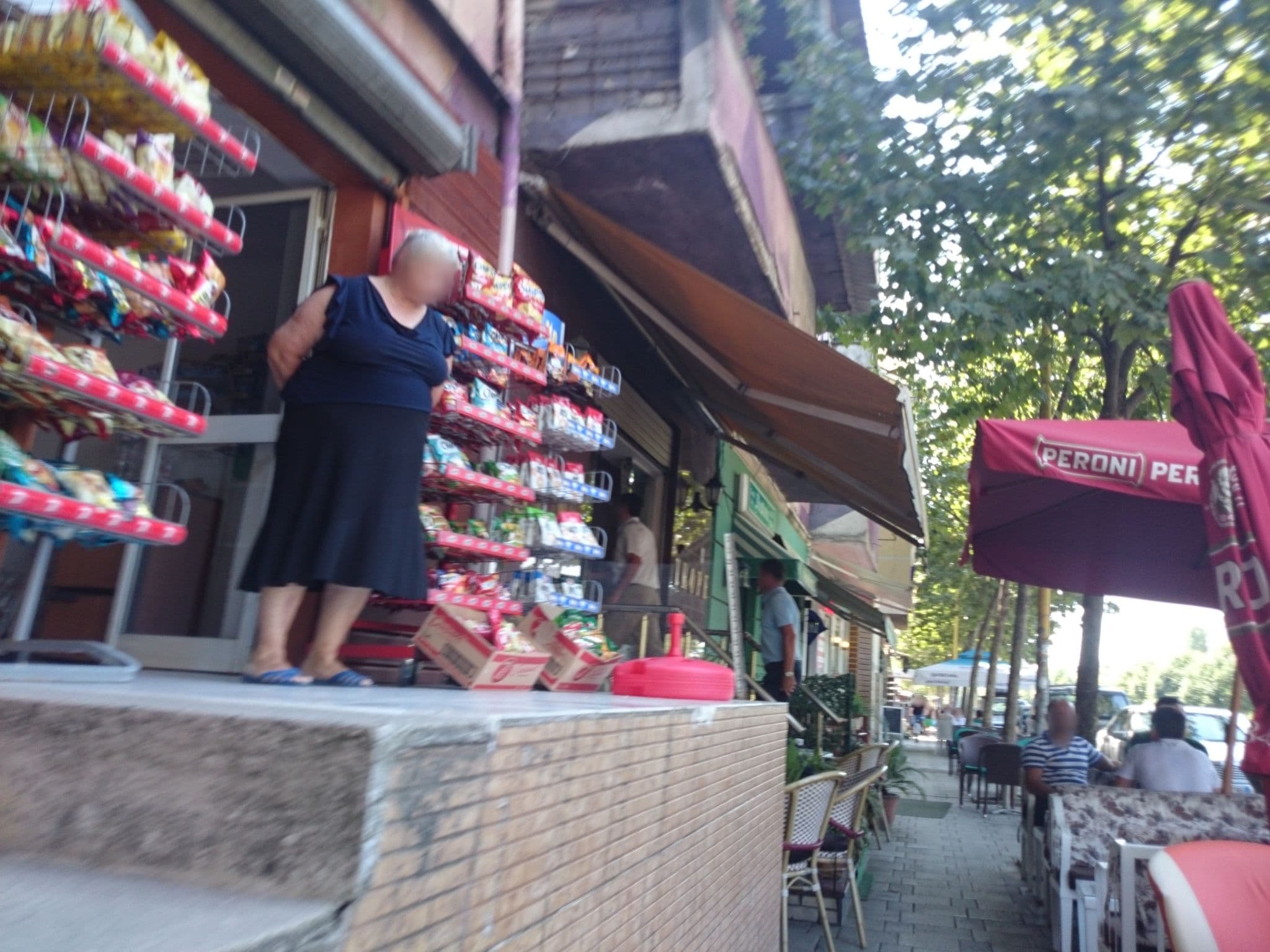 Street view near Hotel Drenica, Tirana — © malenki (CC BY-SA · Mapillary)