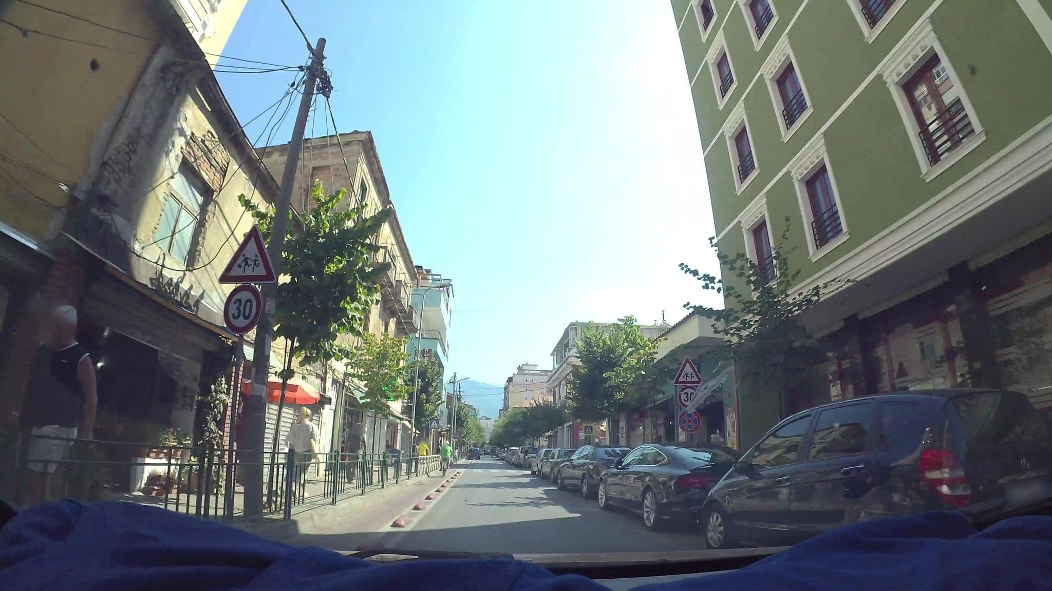 Street view near Capital Tirana Hotel, Tirana — © kaart_3 (CC BY-SA · Mapillary)