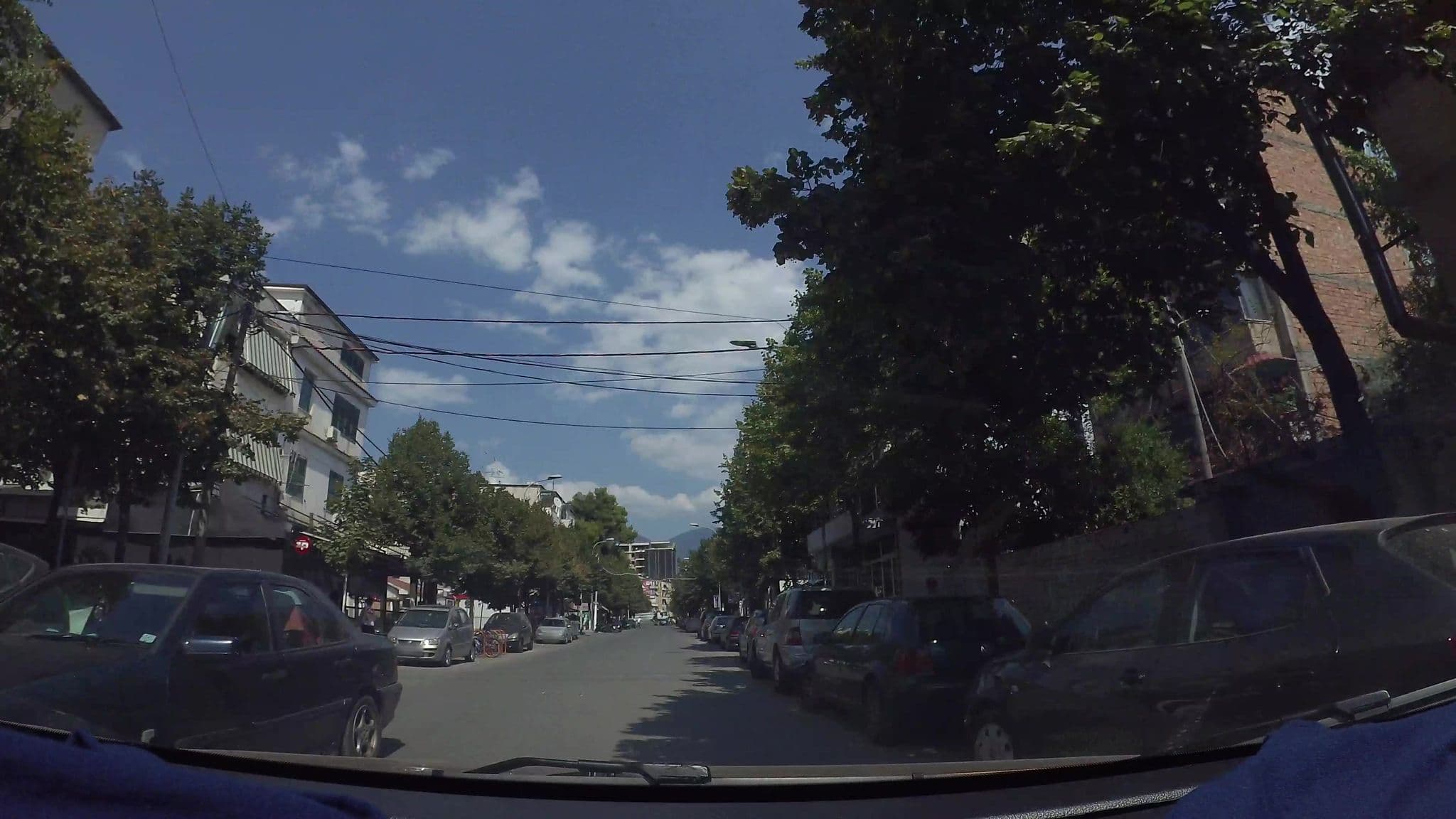 Street view near Hotel Comfort, Tirana — © kaart_3 (CC BY-SA · Mapillary)