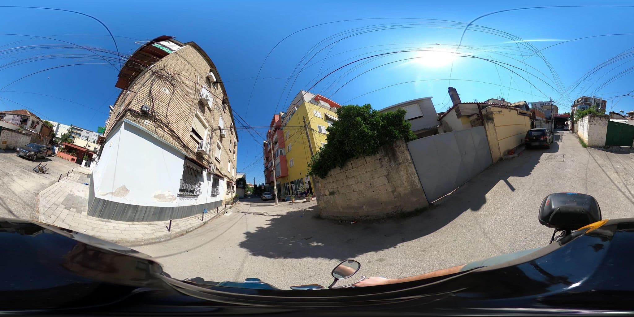 Street view near House Kovaçi 03, Tirana — © Irdi (CC BY-SA · Mapillary)