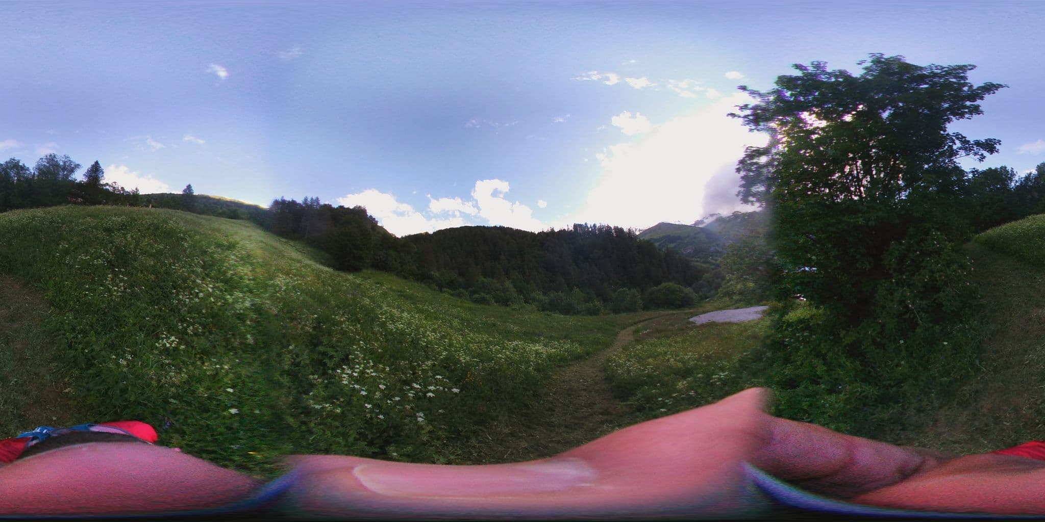 Street view near Le Champ d'Épilobes, Valloire