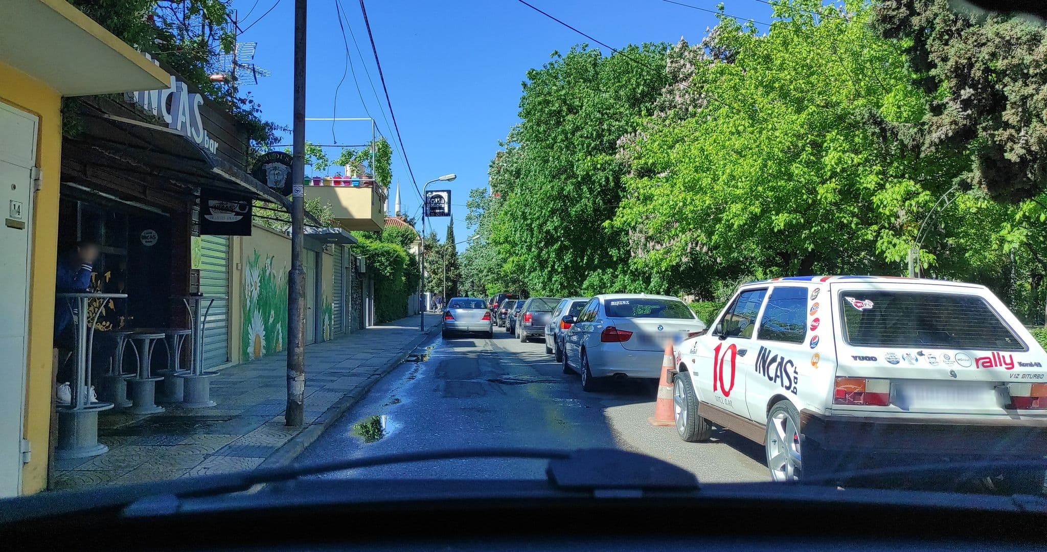 Street view near Hotel Eposi, Shkodër, Shkodër — © denisju_osm (CC BY-SA · Mapillary)