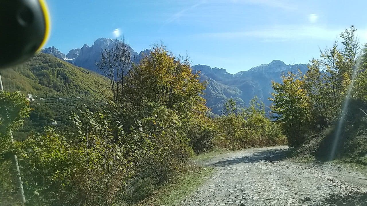 Street view near Thethi's Paradise, Bajram Curri — © bmap2017 (CC BY-SA · Mapillary)