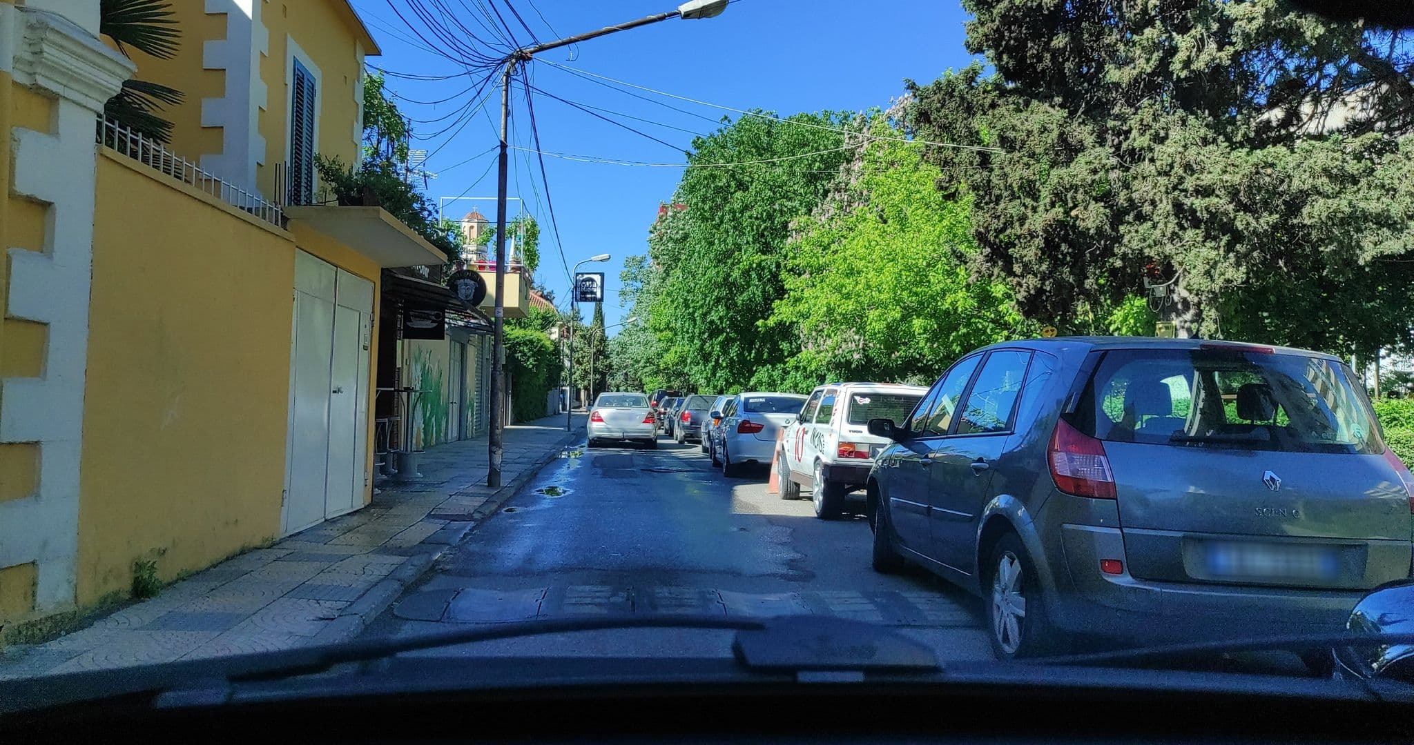 Street view near Hotel Epoka, Shkodër — © denisju_osm (CC BY-SA · Mapillary)