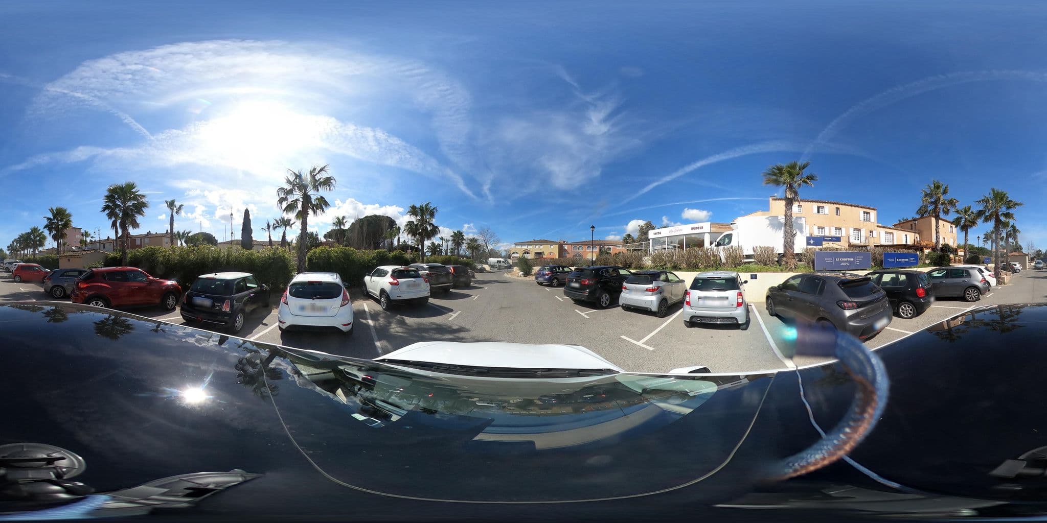 Street view near Les Jardins de la Mer, Grimaud — © sogefi (CC BY-SA · Mapillary)