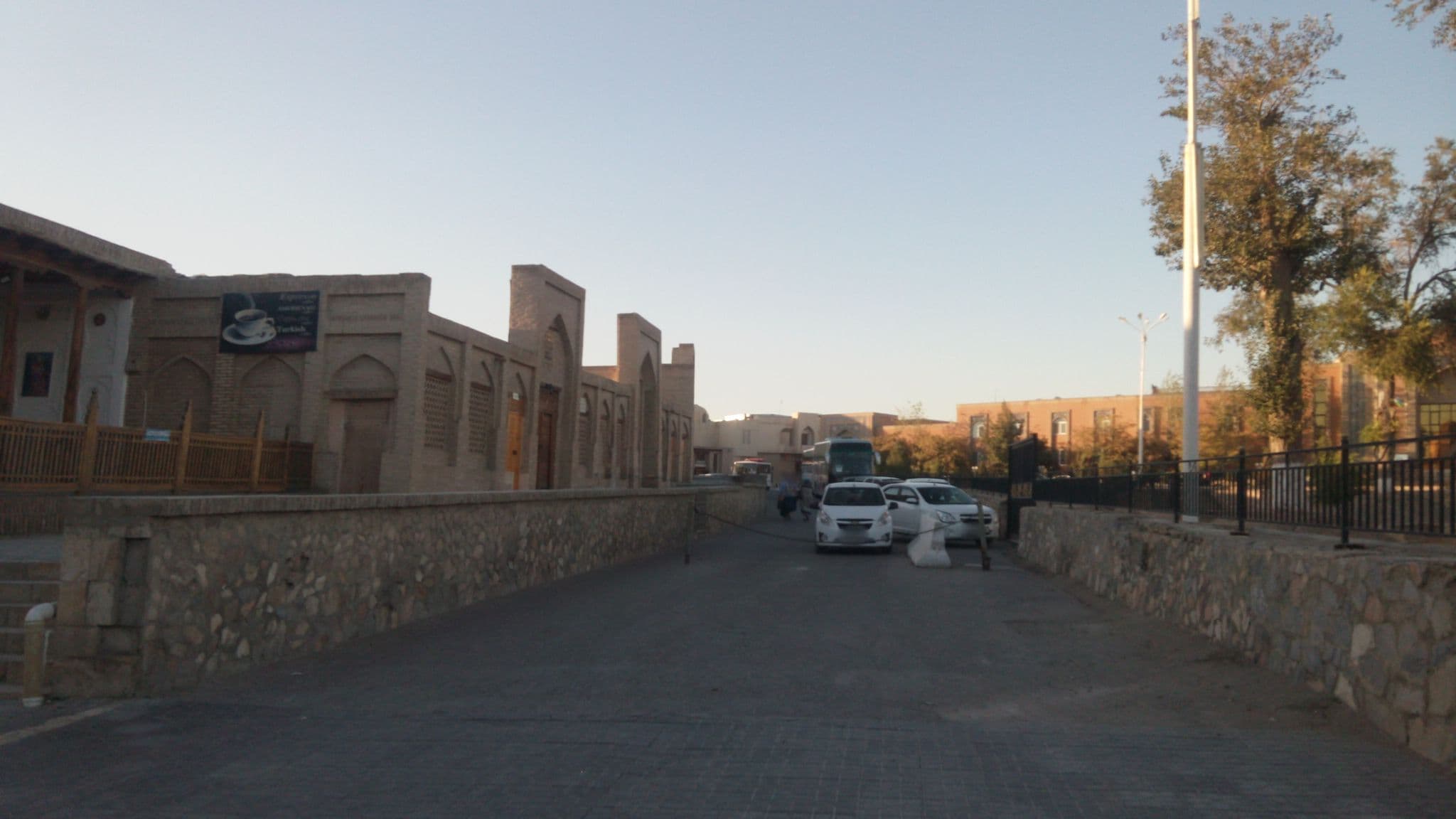 Street view near Malika-Bukhara Hotel, Bukhara — © georgiysys (CC BY-SA · Mapillary)