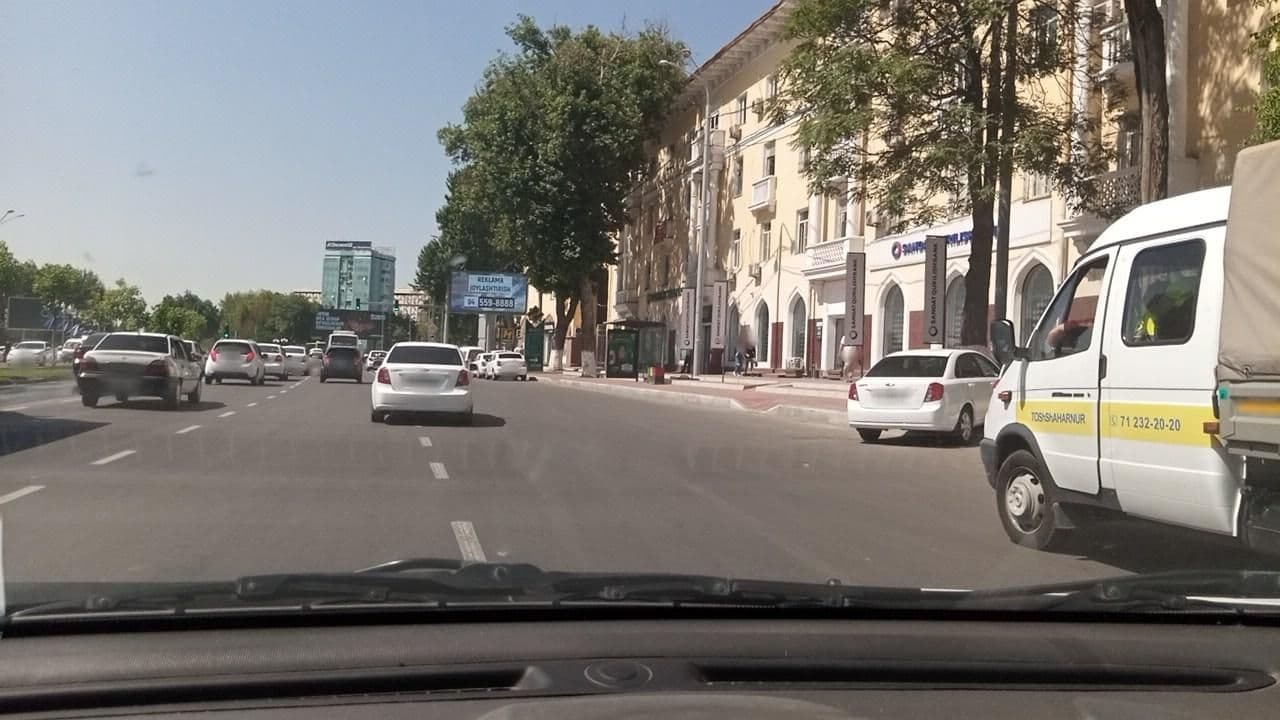 Street view near Capsule Hostel, Tashkent — © sirojiddin520 (CC BY-SA · Mapillary)