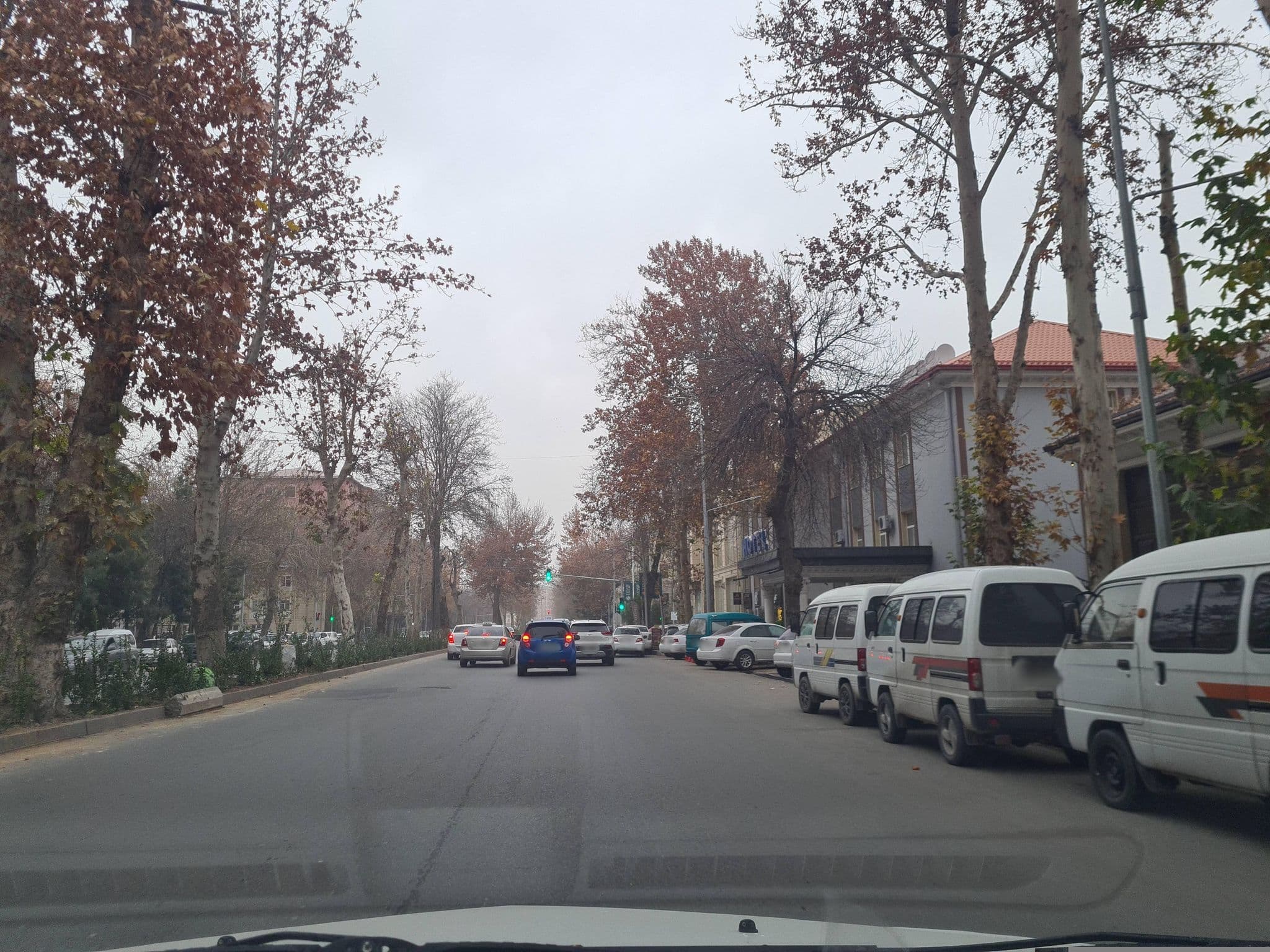 Street view near Panorama Grand Hotel, Samarkand — © ZafarDusanov (CC BY-SA · Mapillary)