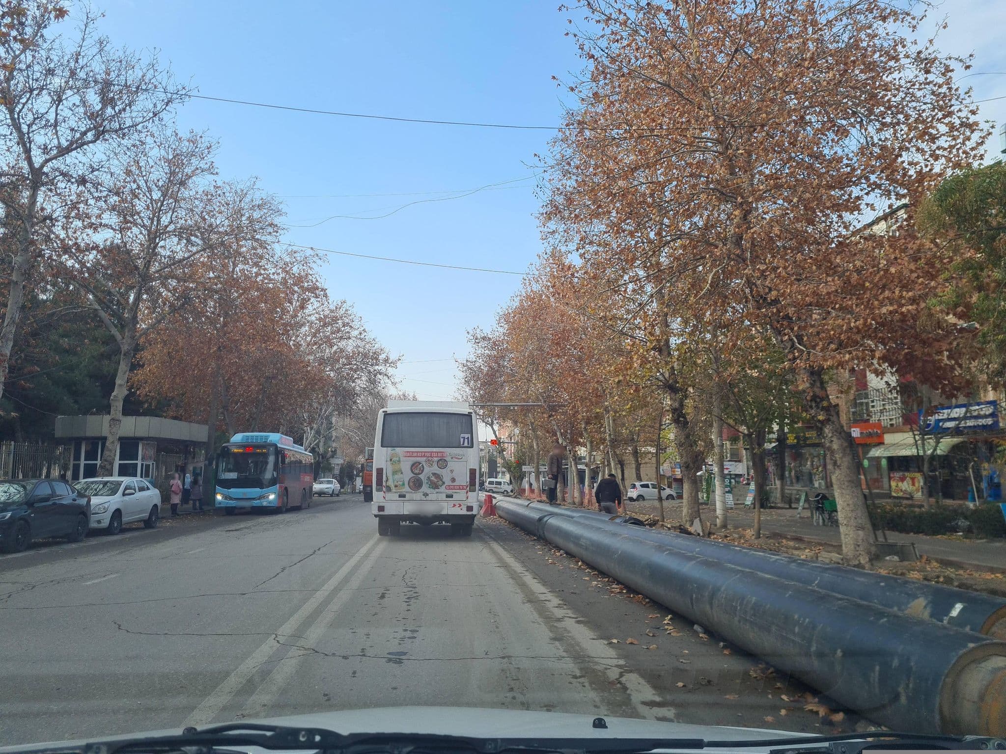 Street view near Hamro, Samarkand — © ZafarDusanov (CC BY-SA · Mapillary)