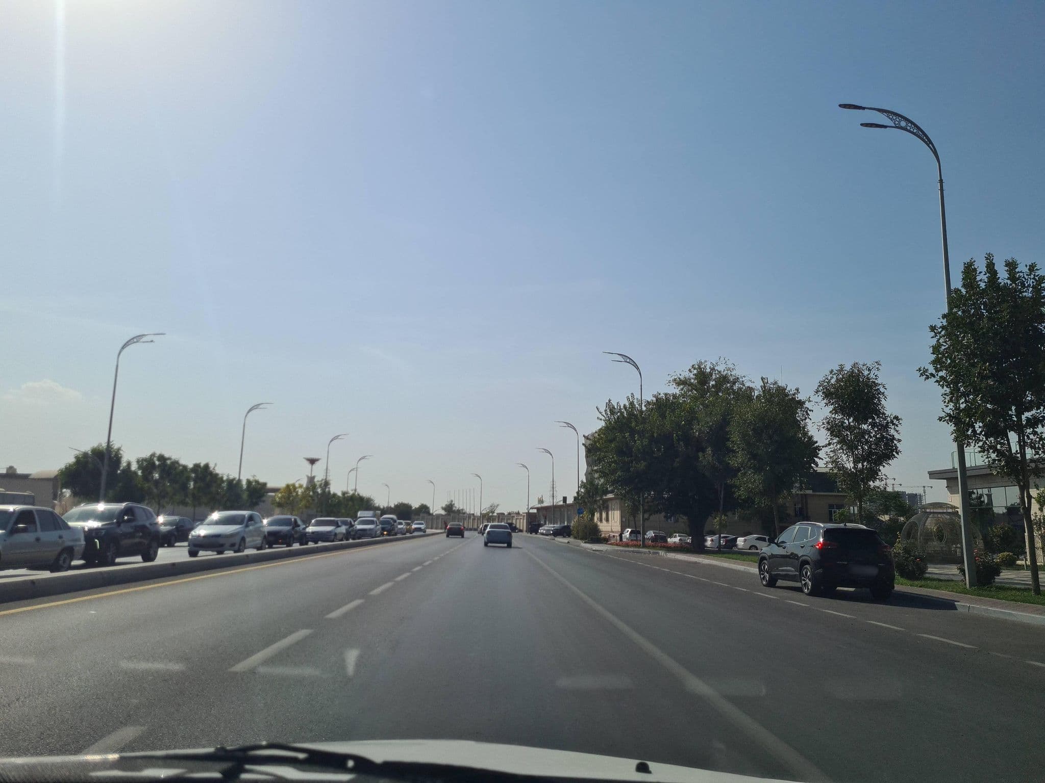 Street view near Hilton Garden Inn Semerkant, Samarkand — © ZafarDusanov (CC BY-SA · Mapillary)