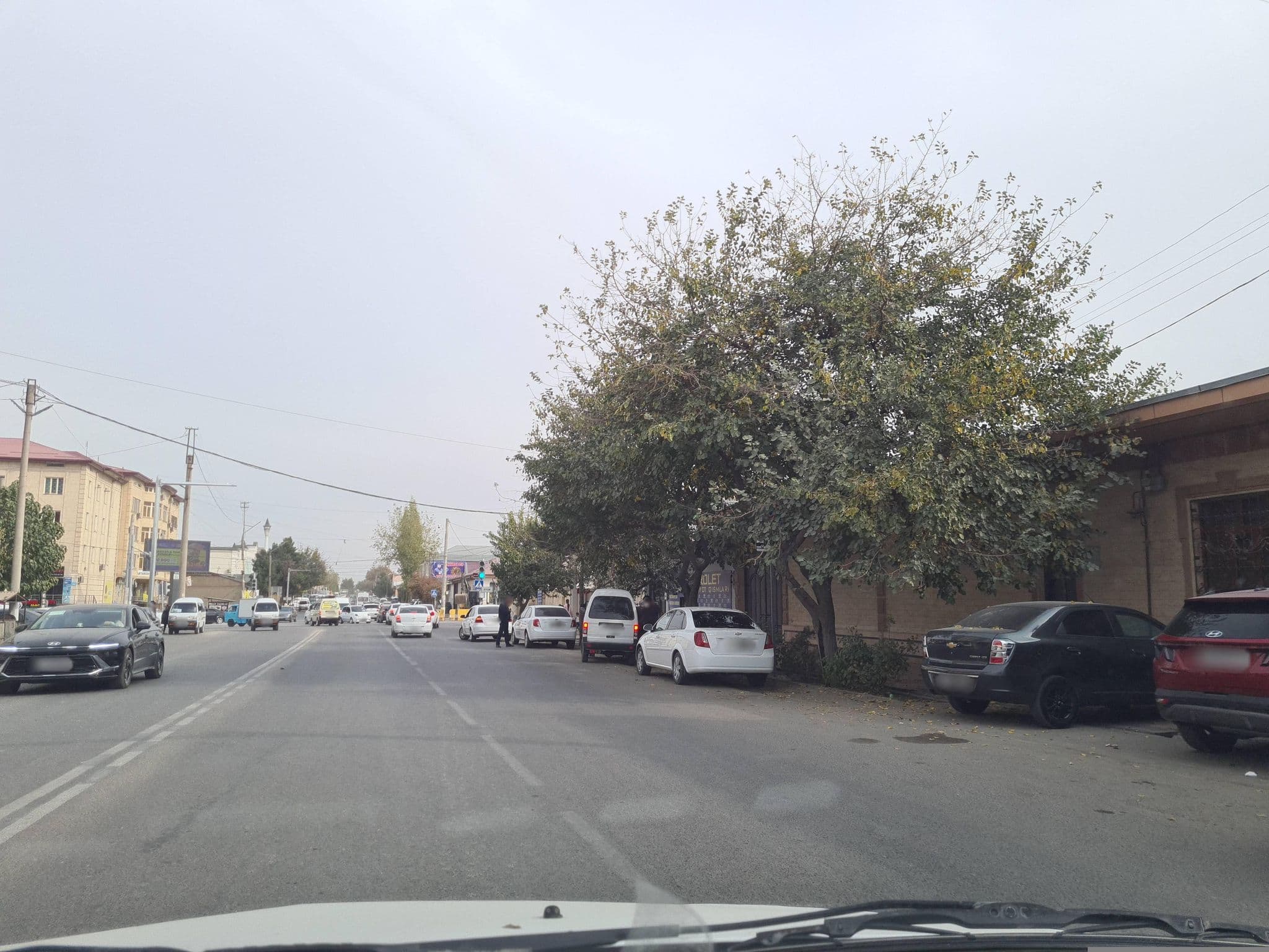 Street view near Bex Sueno Hotel, Samarkand — © ZafarDusanov (CC BY-SA · Mapillary)