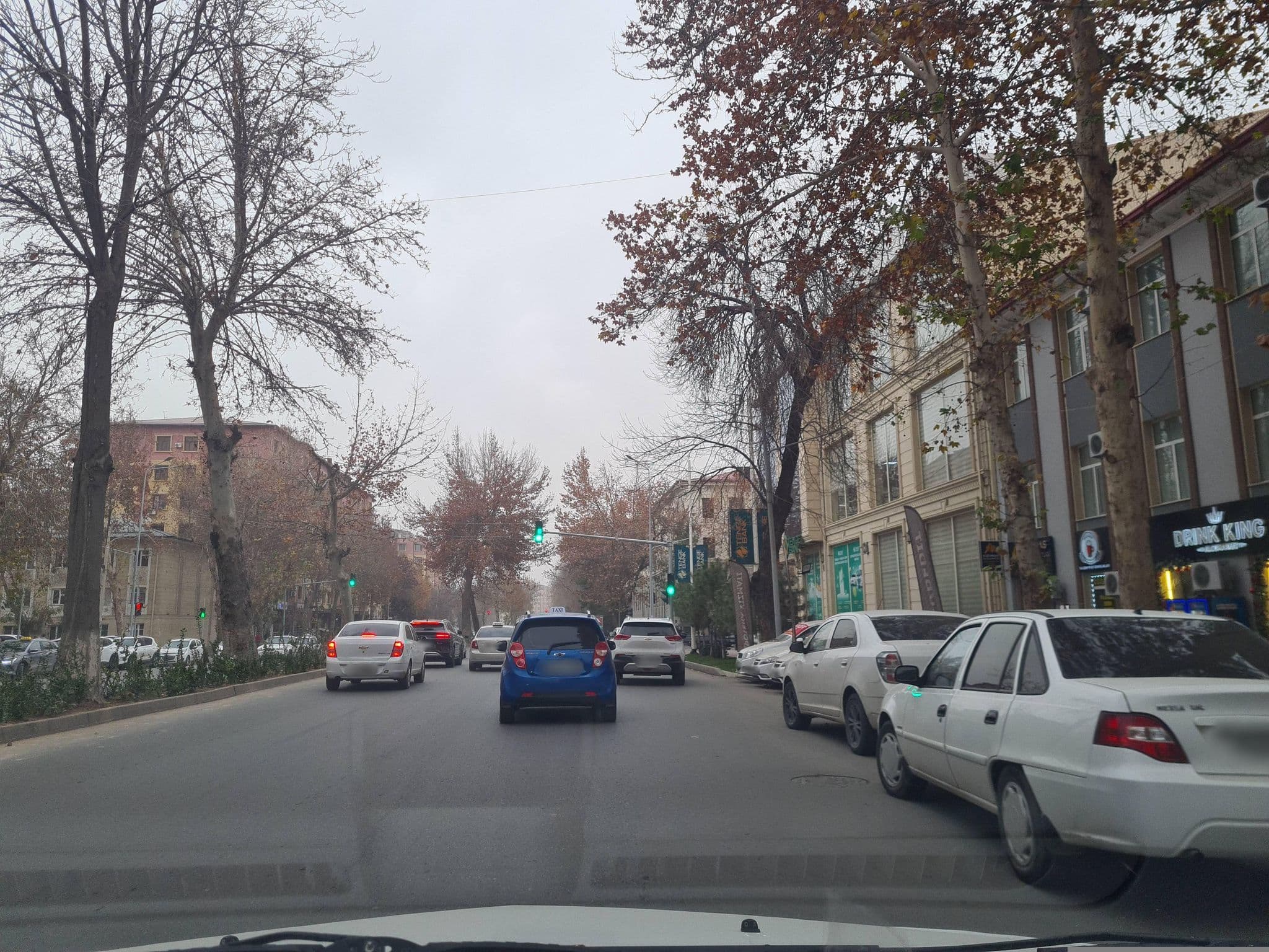 Street view near Grand Silk Road Hotel, Samarkand — © ZafarDusanov (CC BY-SA · Mapillary)