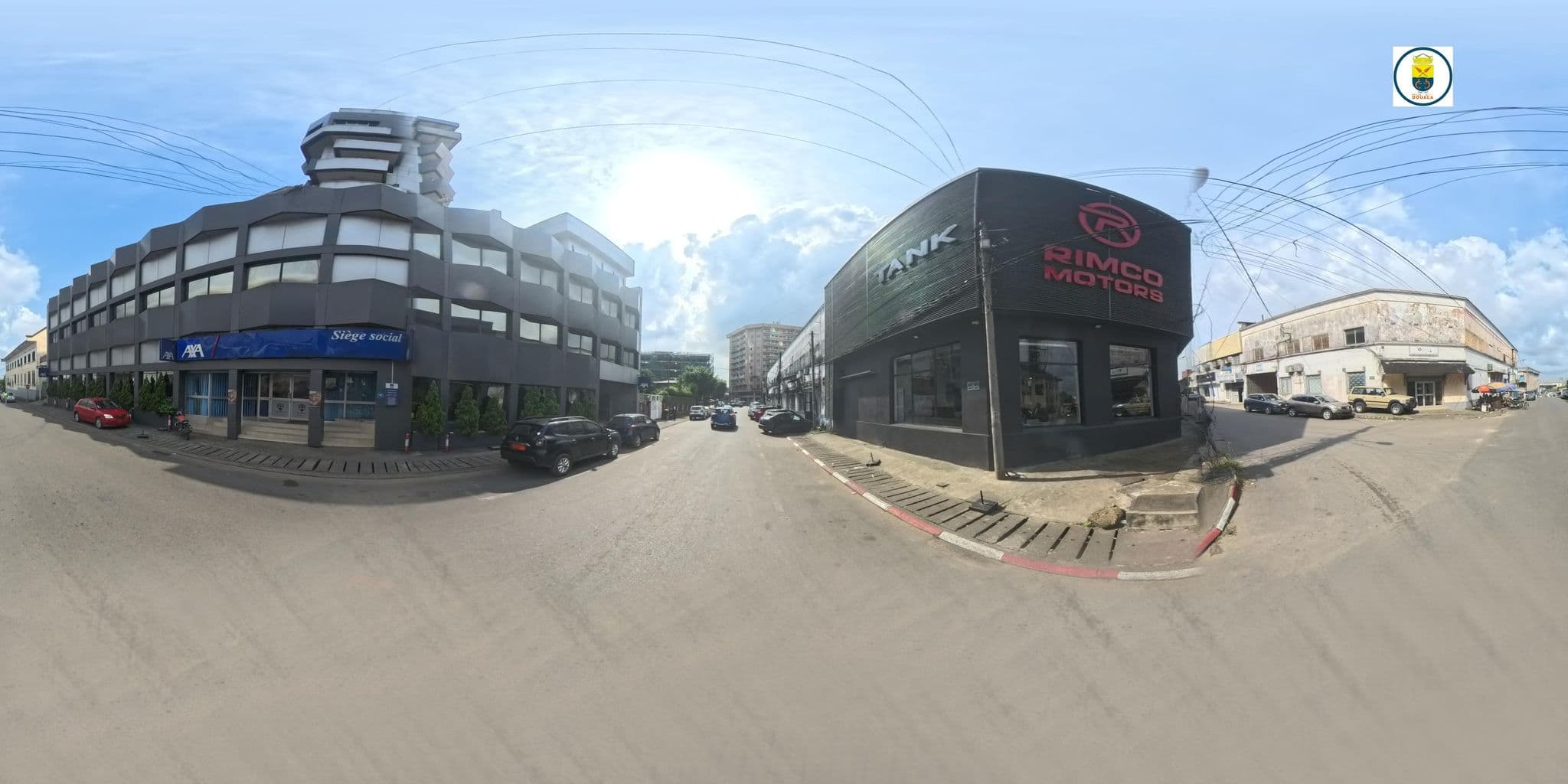 Street view near Catholic Mission, Douala — © keke (CC BY-SA · Mapillary)