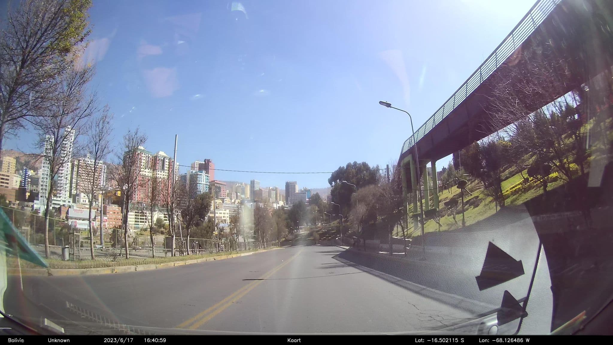 Street view near Eurotel Davina, La Paz — © kaart_2 (CC BY-SA · Mapillary)