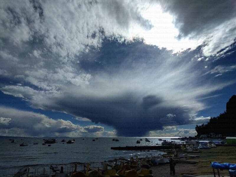 Street view near Hotel Estelar Del Titicaca, Copacabana — © janvanbekkum (CC BY-SA · Mapillary)