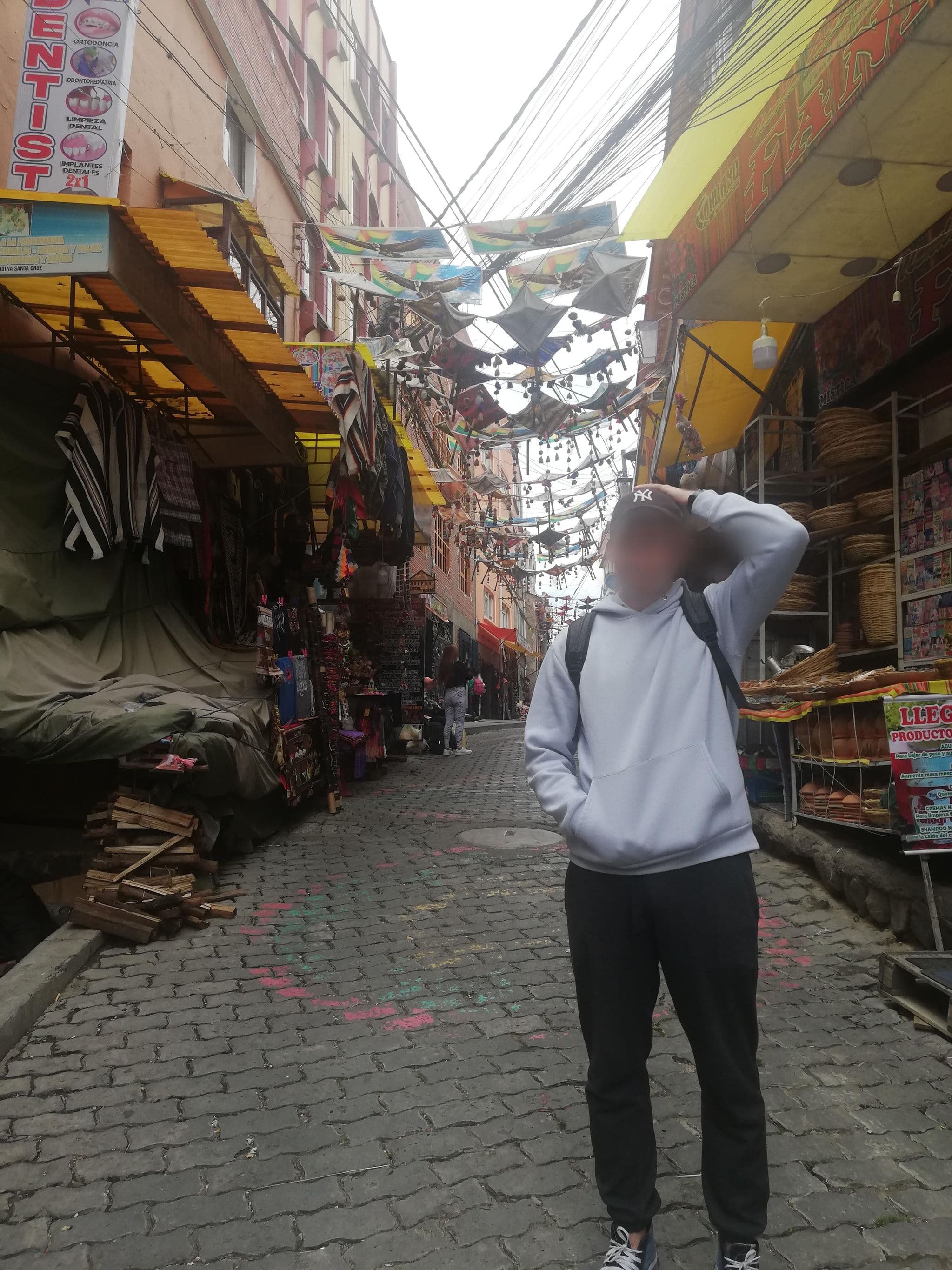 Street view near HOTEL TERR ANDES, La Paz — © jjiglesias (CC BY-SA · Mapillary)