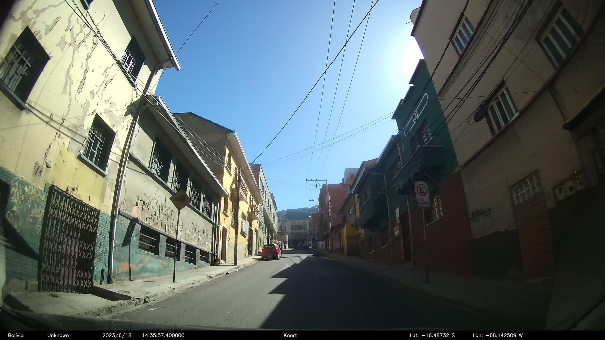 Street view near Casa de huéspedes "La Casa Bonita", La Paz — © kaart_2 (CC BY-SA · Mapillary)