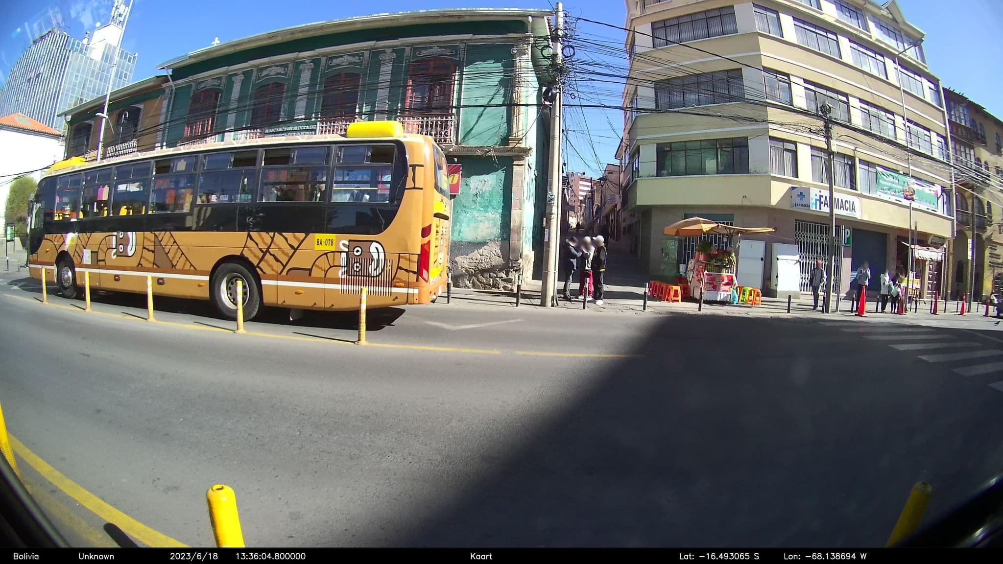 Street view near Hotel Señorial Montero, La Paz — © kaart_2 (CC BY-SA · Mapillary)