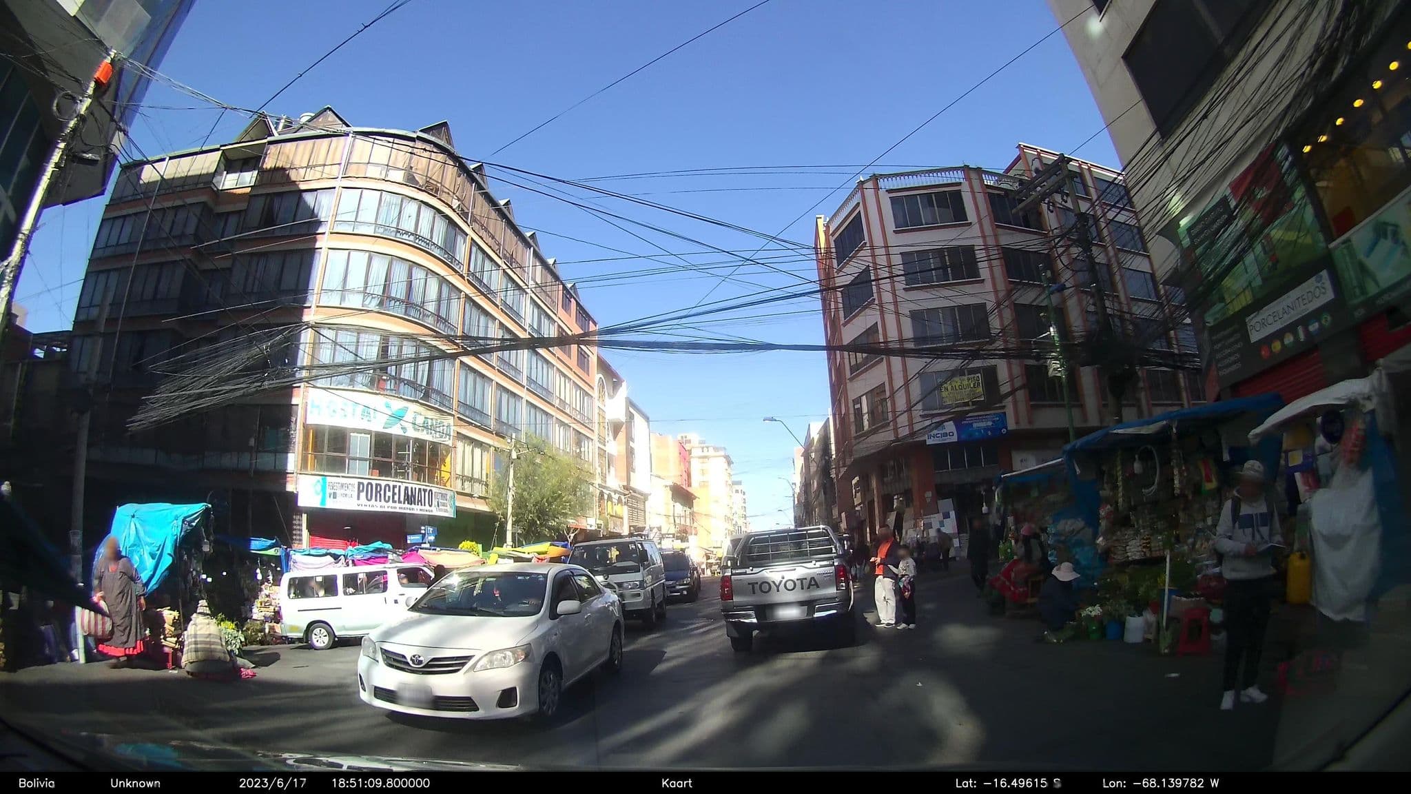Street view near Hotel Terraza, La Paz — © kaart_2 (CC BY-SA · Mapillary)