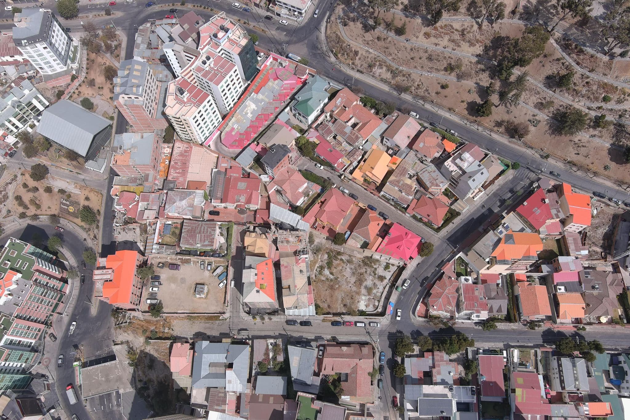 Street view near Hostal Flores, La Paz — © rodolfovar (CC BY-SA · Mapillary)
