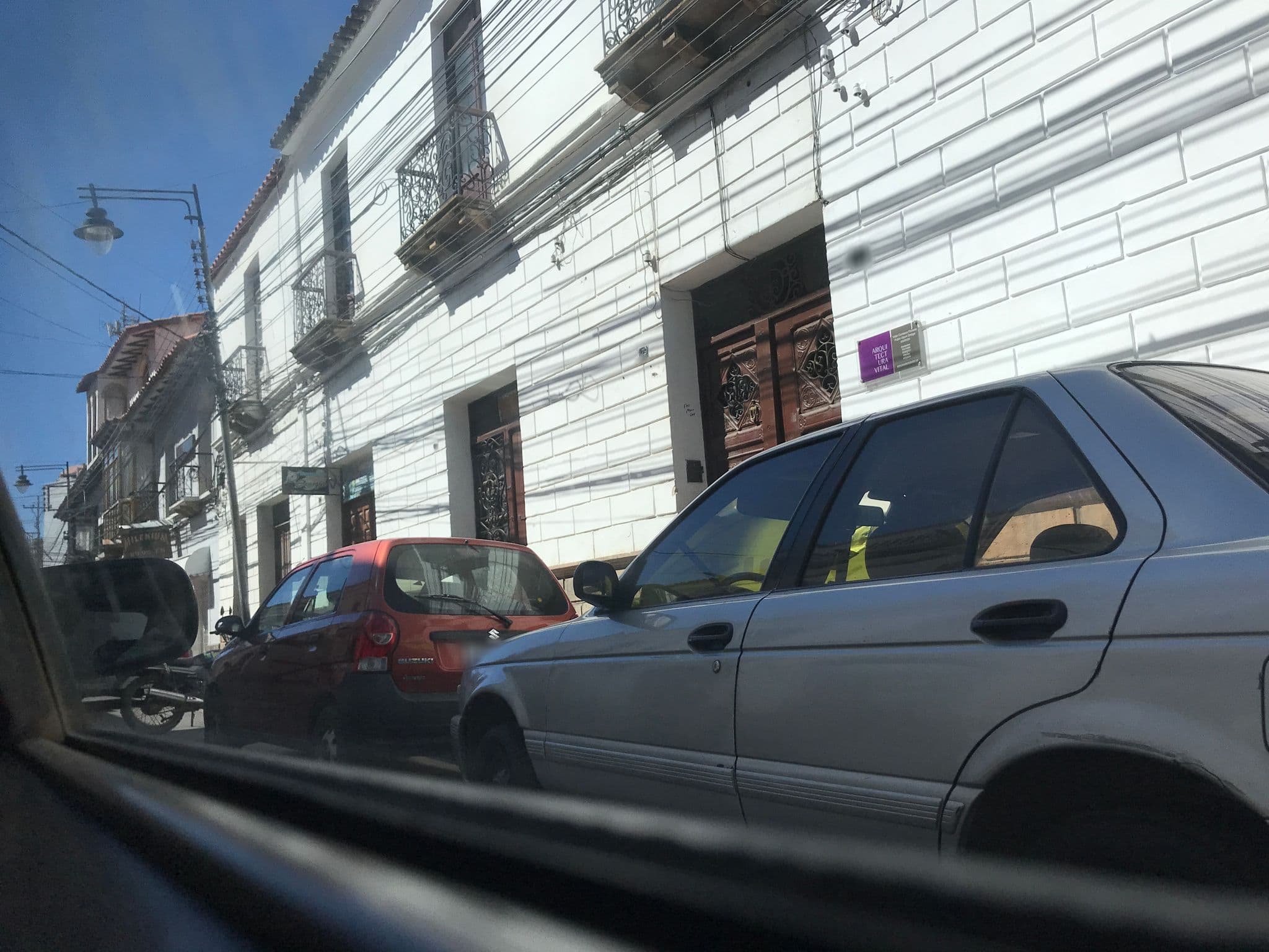 Street view near hotel españa, Sucre — © ejegg (CC BY-SA · Mapillary)