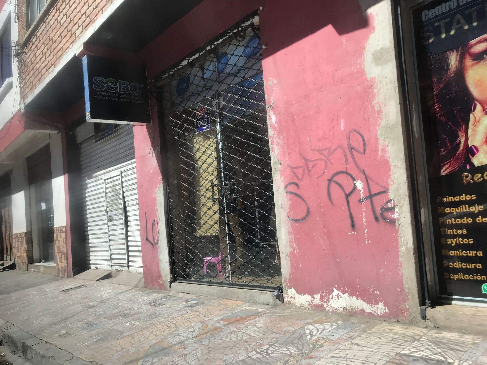 Street view near Pachamama Hostel, Sucre — © ejegg (CC BY-SA · Mapillary)