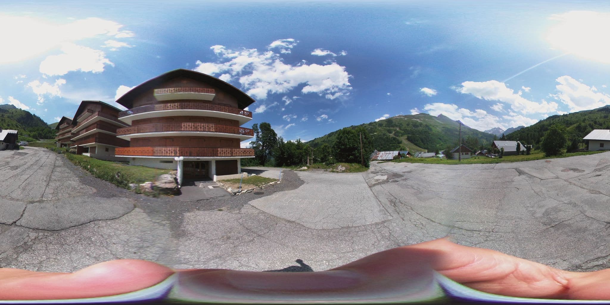 Street view near Les Arolles - F, Valloire