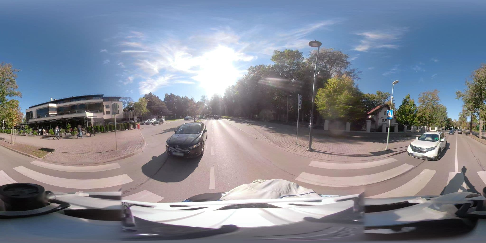 Street view near Gabija Hotel Palanga, Palanga — © pauliusb (CC BY-SA · Mapillary)