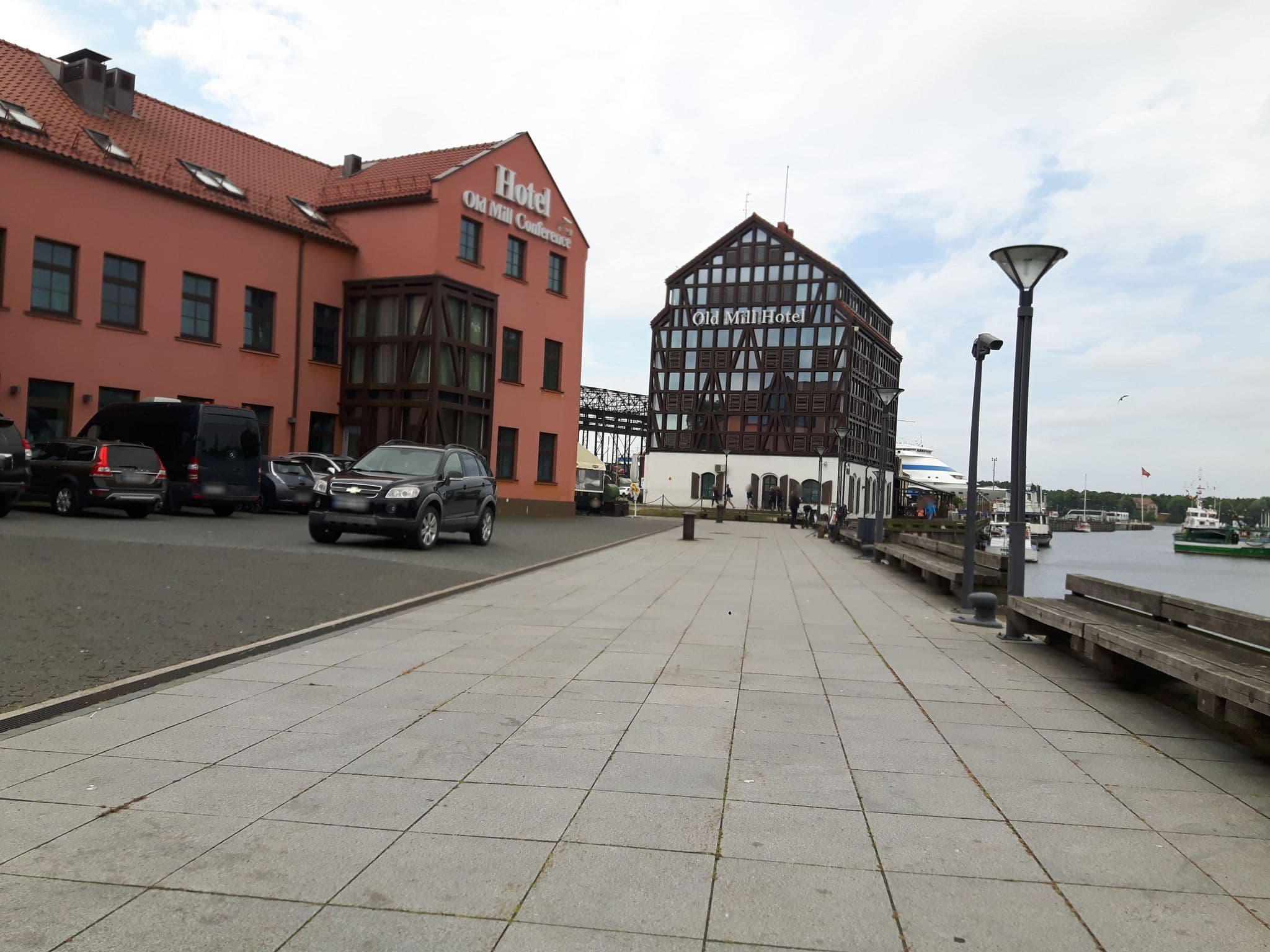 Street view near Old Port Hotel Klaipeda, Klaipėda — © changchun1 (CC BY-SA · Mapillary)