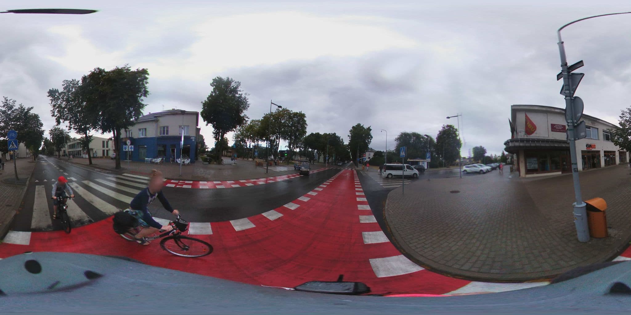 Street view near Vanagupe Hotel 5*, Palanga — © kedas (CC BY-SA · Mapillary)