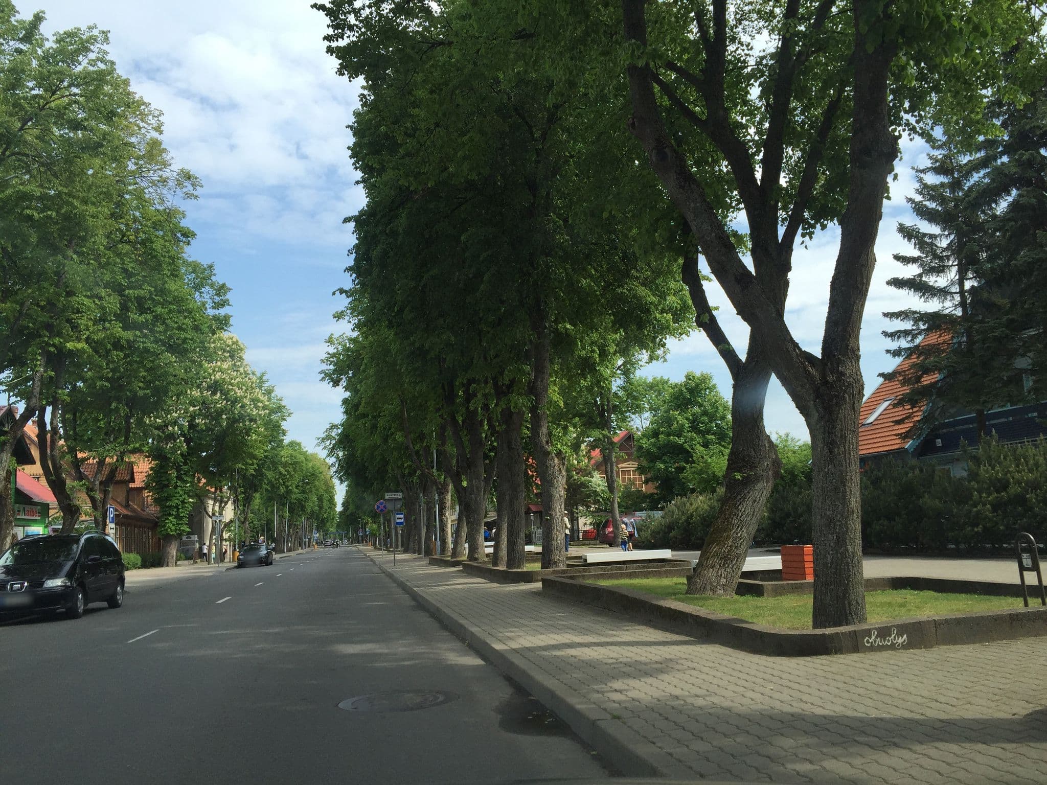 Street view near Monika's Apartements, Palanga — © richlv (CC BY-SA · Mapillary)