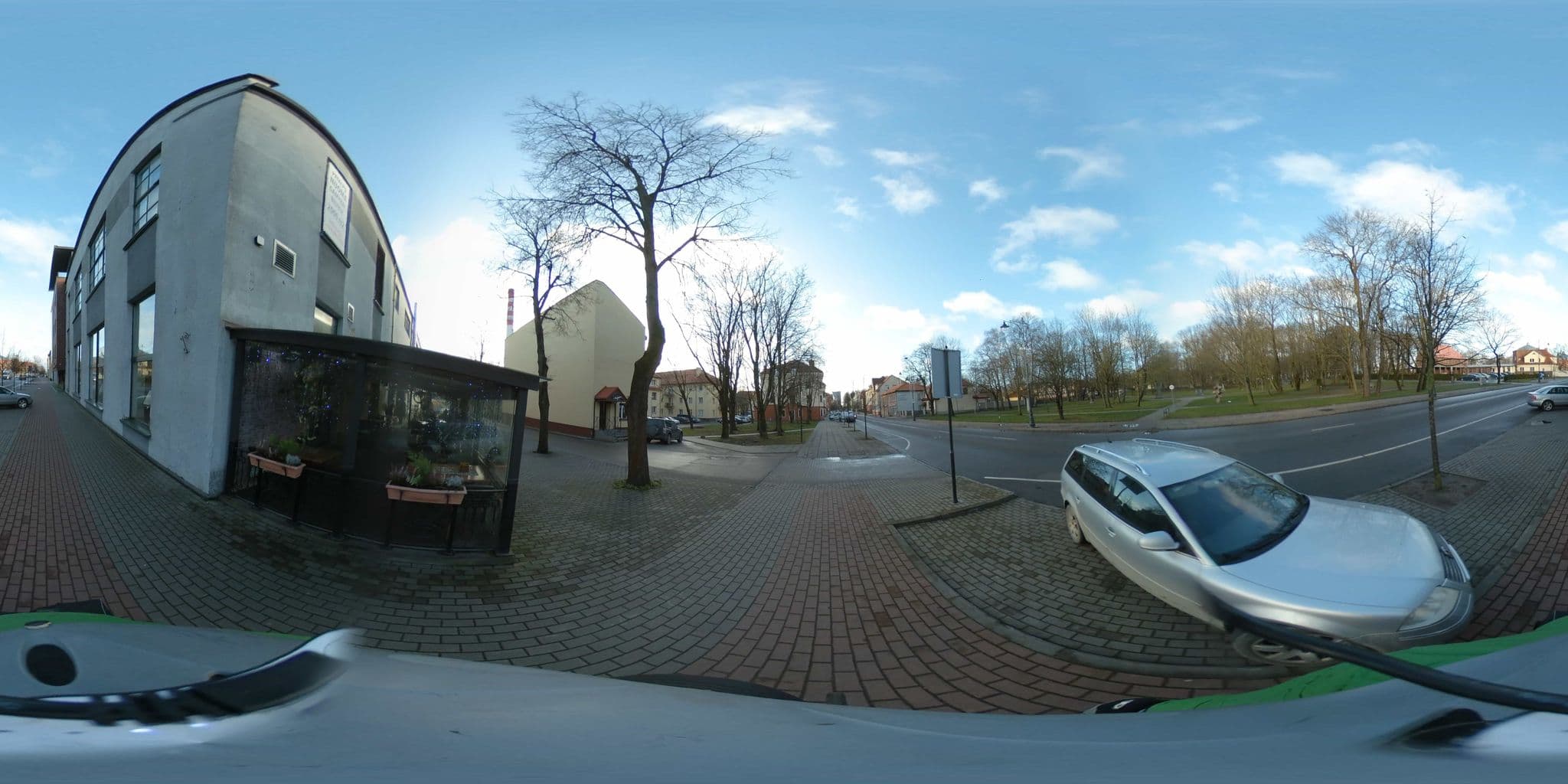 Street view near Ararat AllSuitesHotel, Klaipėda — © kedas (CC BY-SA · Mapillary)