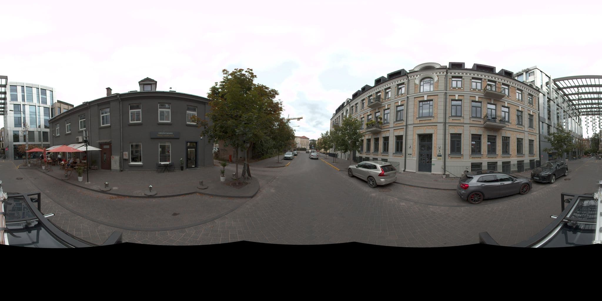Street view near Hilton Garden Inn, Vilnius — © vms (CC BY-SA · Mapillary)