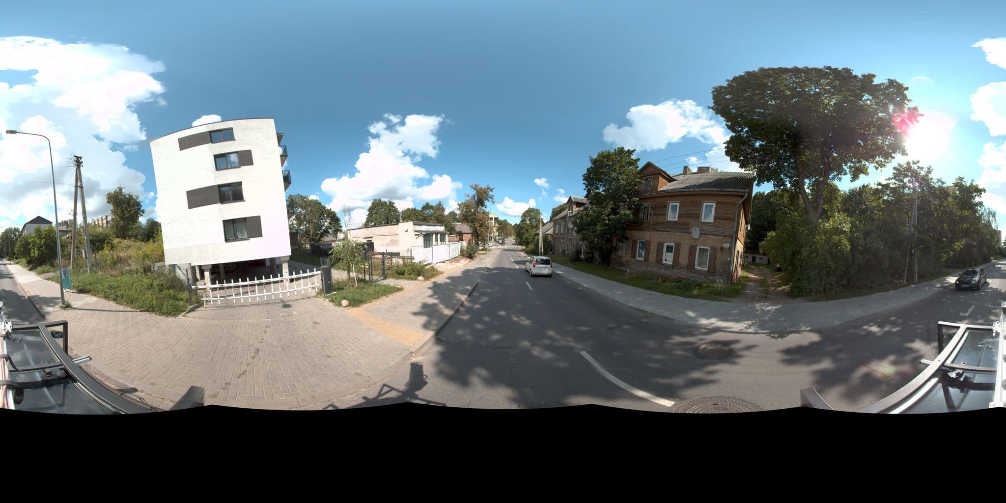 Street view near Amicus Hotel Vilnius, Naujininkai — © vms (CC BY-SA · Mapillary)