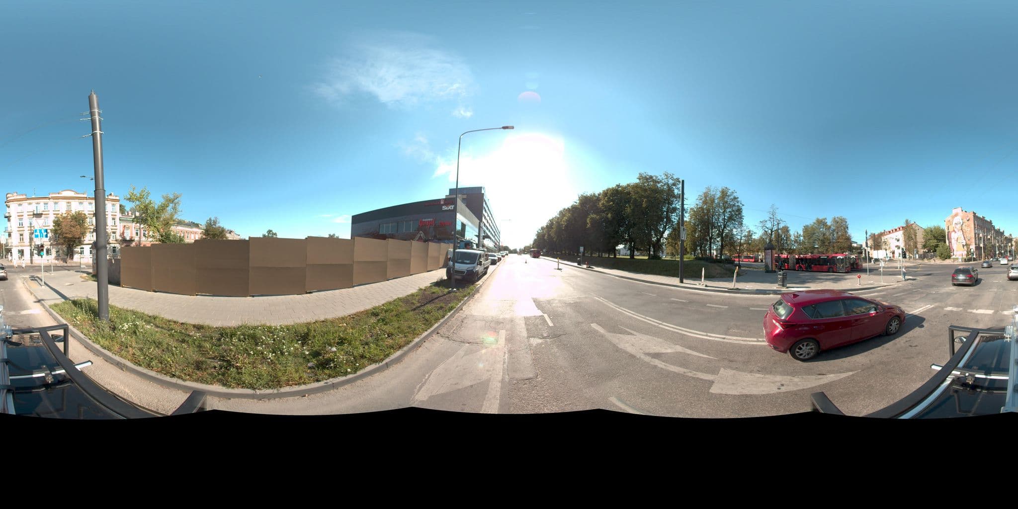 Street view near A Hostel, Naujininkai — © vms (CC BY-SA · Mapillary)