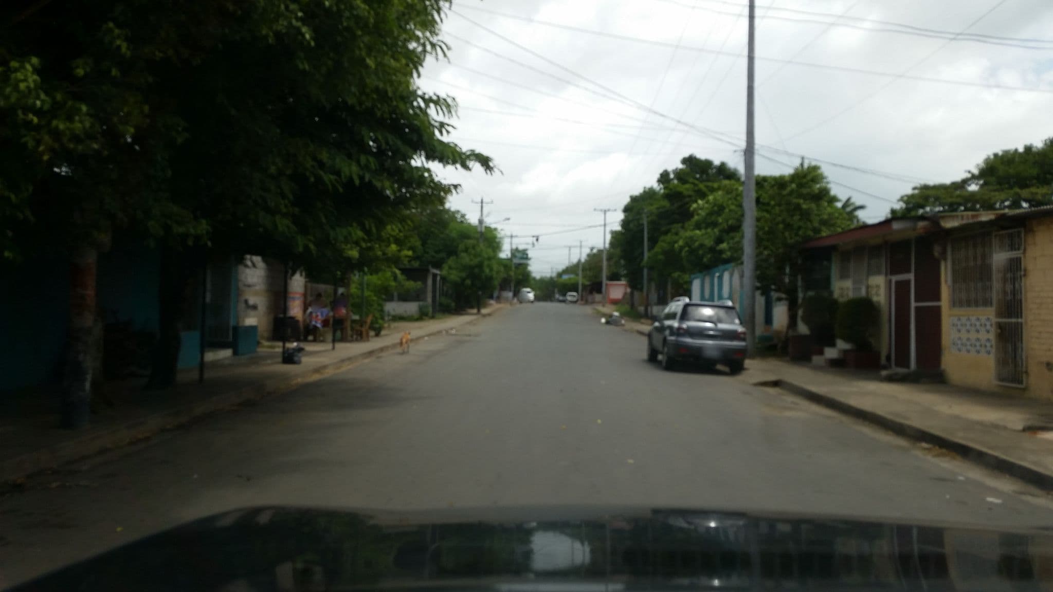 Street view near Auto Hotel Salamandra, Managua — © jaakkoh (CC BY-SA · Mapillary)