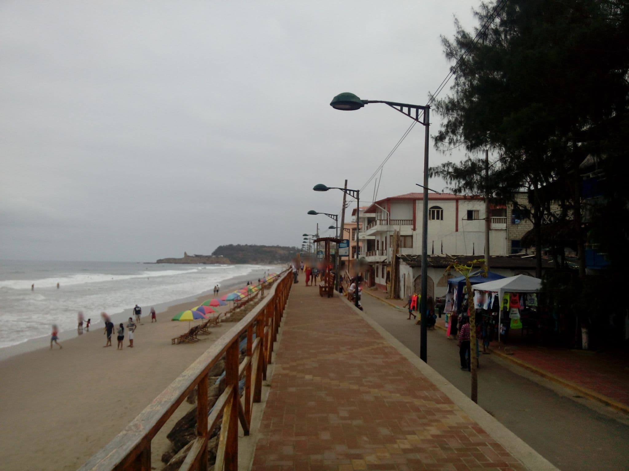 Street view near Hostal Brisa Marina, Santa Elena — © johnarupire (CC BY-SA · Mapillary)