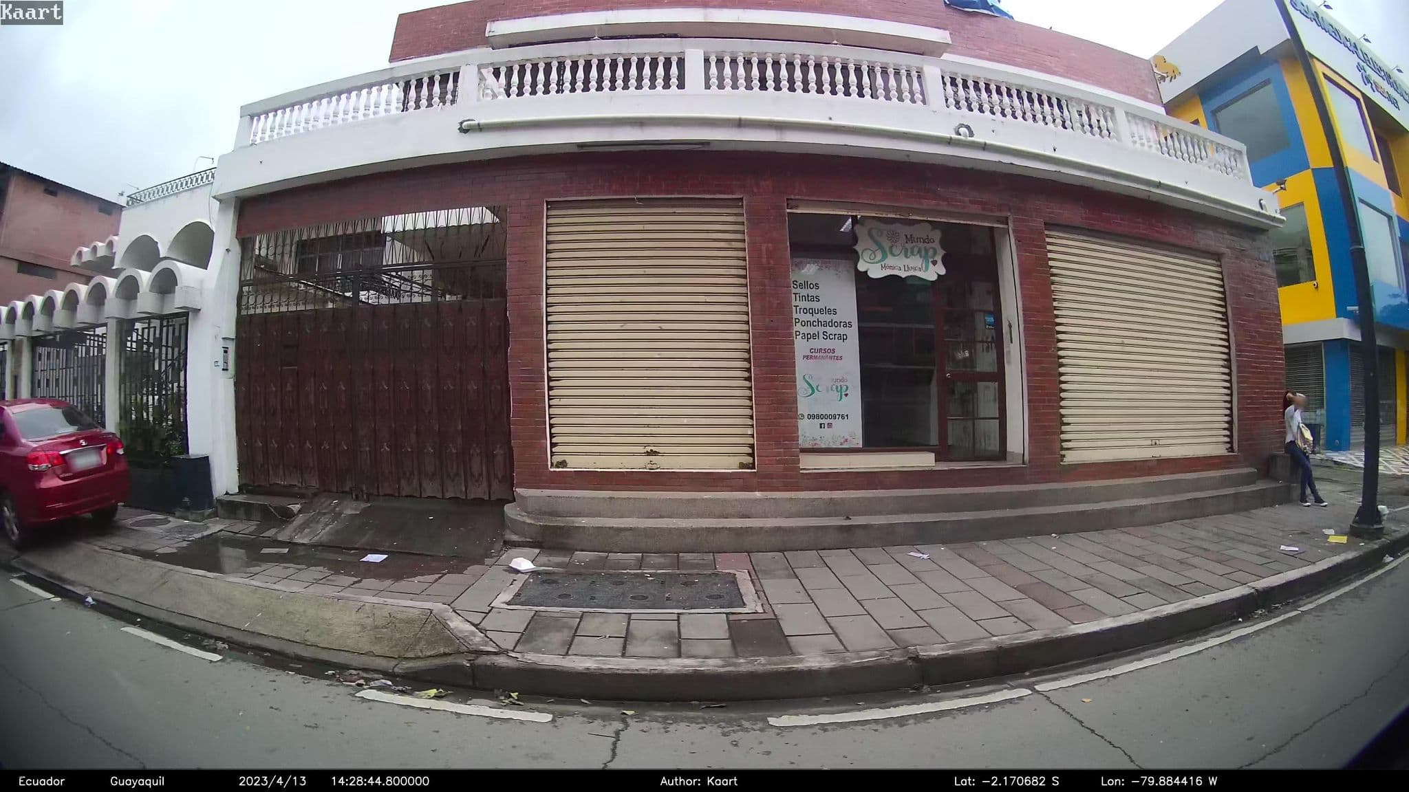 Street view near Patios Suite, Guayaquil — © kaart_2 (CC BY-SA · Mapillary)